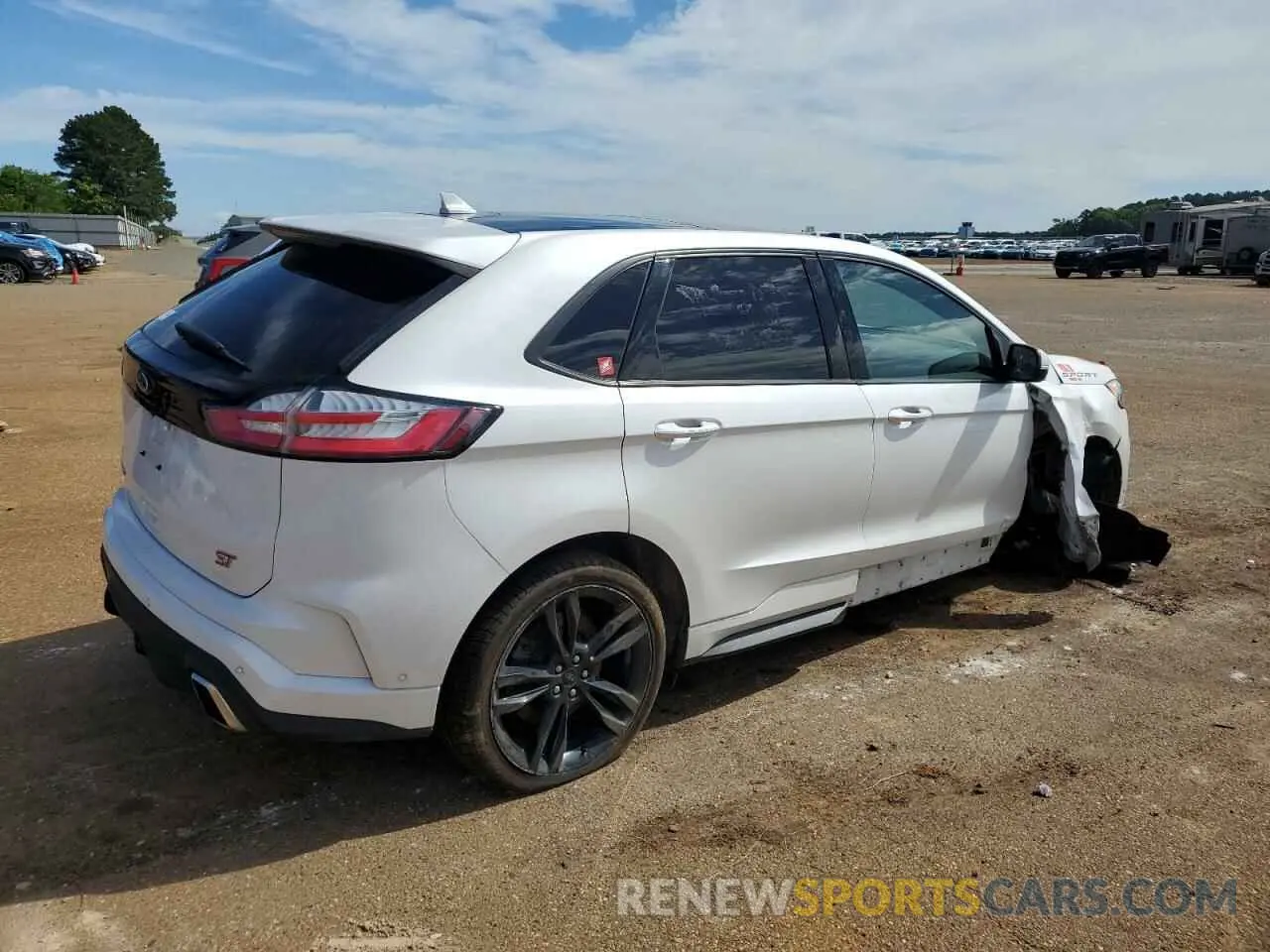 3 fotografías del automóvil dañado 2FMPK4AP4KBC35719 FORD EDGE 2019