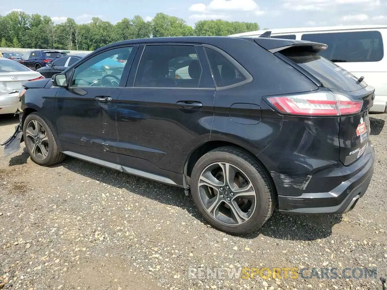 2 fotografías del automóvil dañado 2FMPK4AP7KBB04493 FORD EDGE 2019