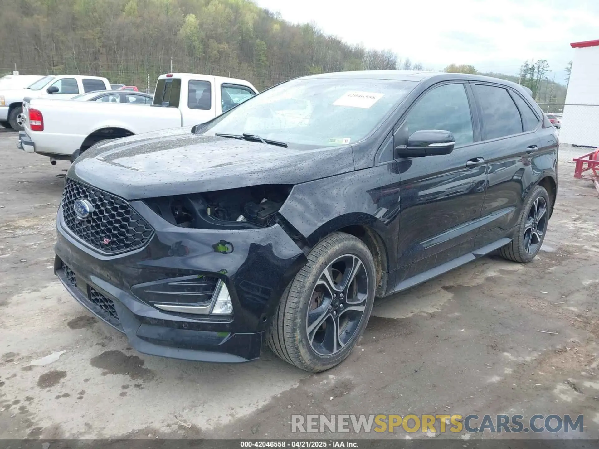 2 fotografías del automóvil dañado 2FMPK4AP8KBB02218 FORD EDGE 2019