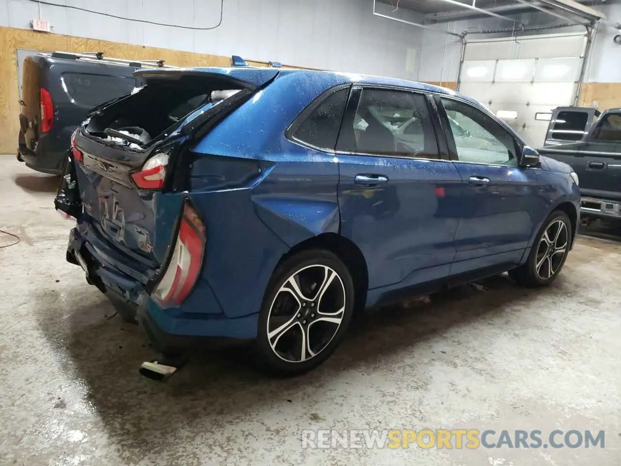 3 fotografías del automóvil dañado 2FMPK4AP9KBB41223 FORD EDGE 2019