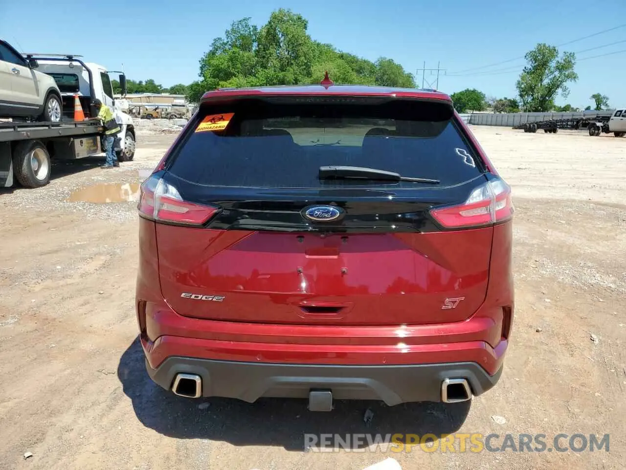 6 fotografías del automóvil dañado 2FMPK4APXKBB33910 FORD EDGE 2019