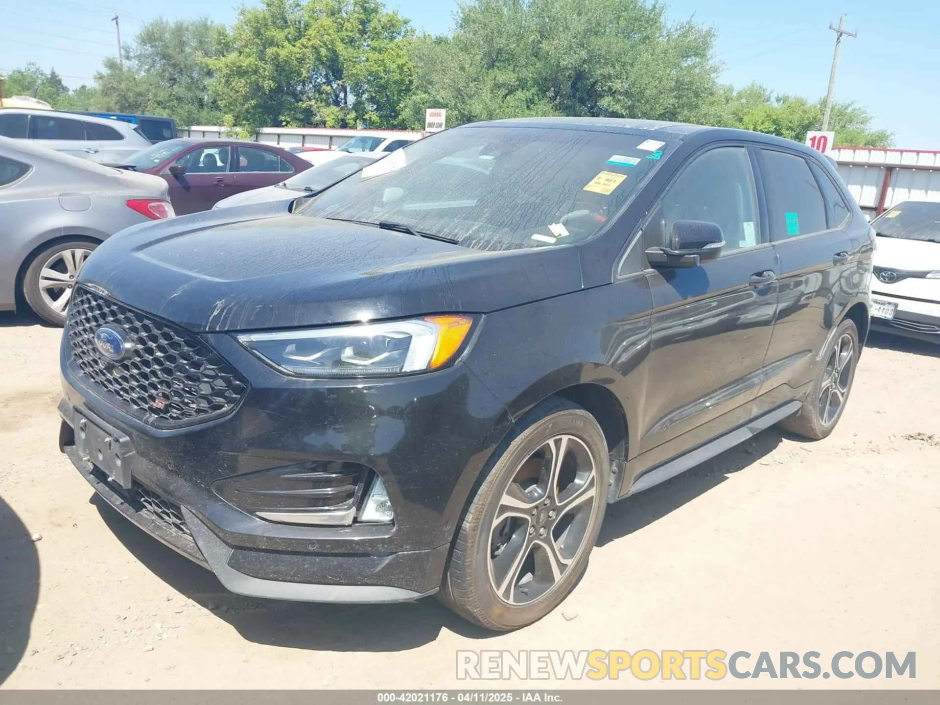 2 fotografías del automóvil dañado 2FMPK4APXKBB50139 FORD EDGE 2019