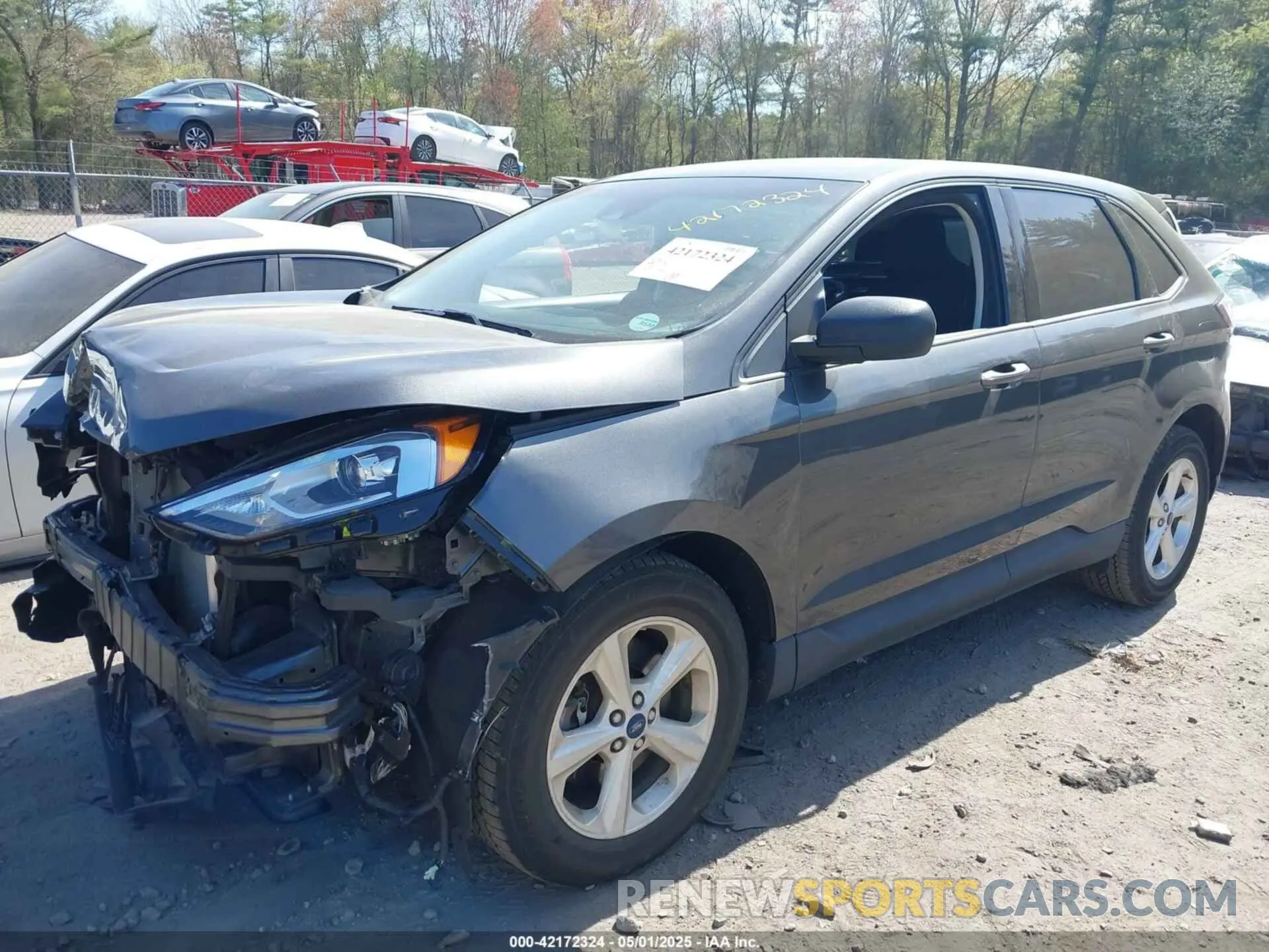 2 fotografías del automóvil dañado 2FMPK4G90KBB30801 FORD EDGE 2019