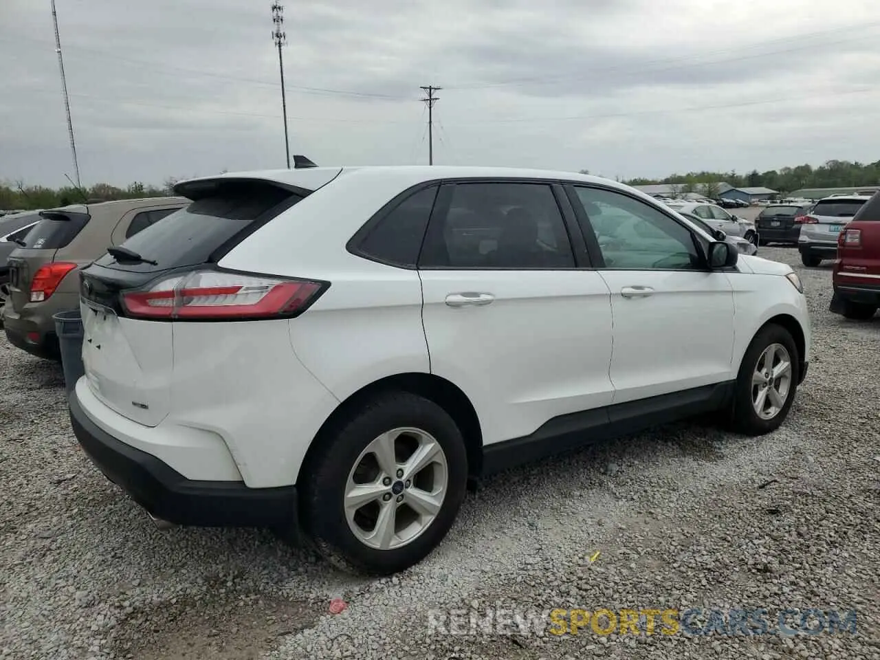 3 fotografías del automóvil dañado 2FMPK4G91KBB74659 FORD EDGE 2019