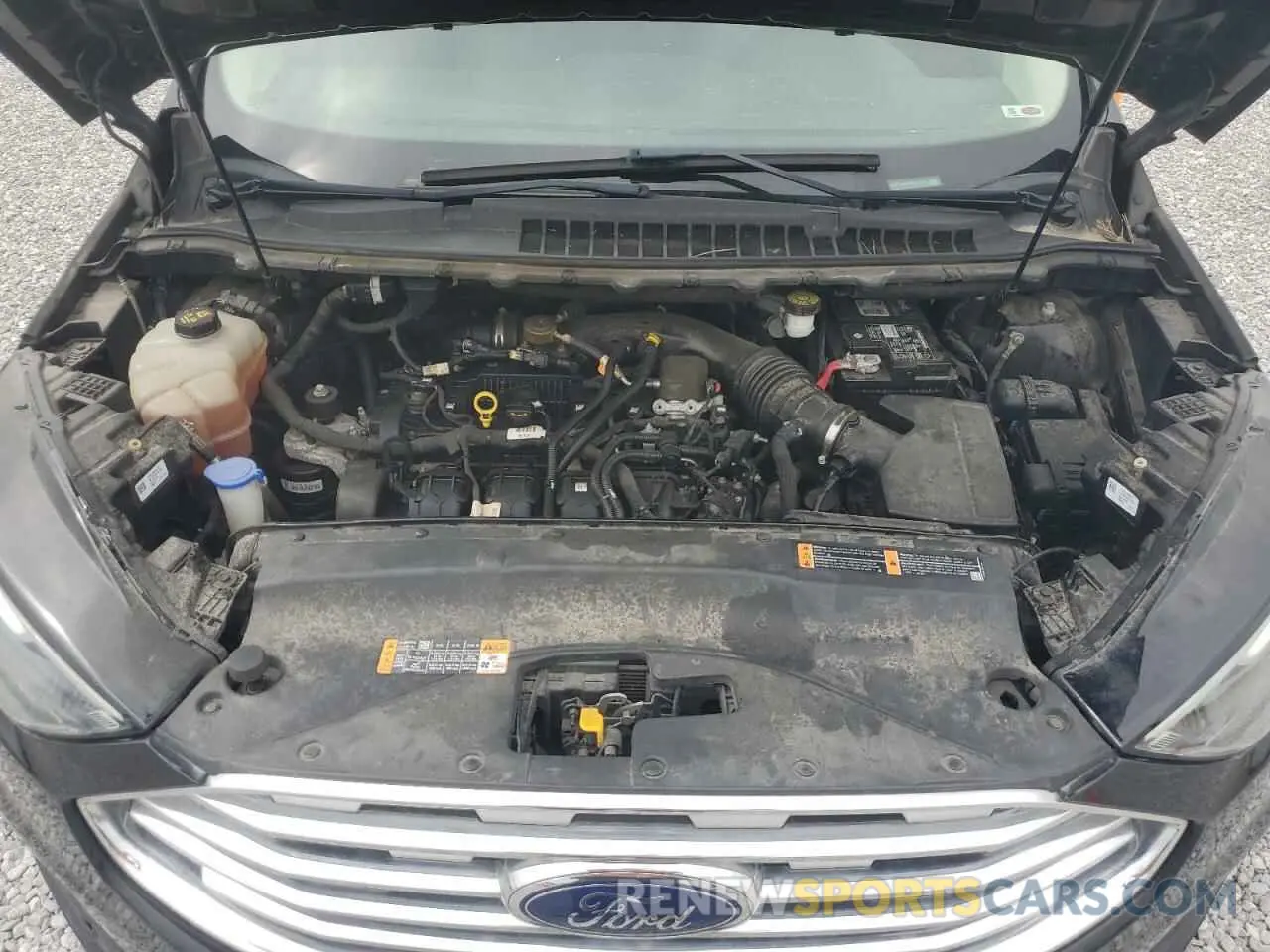 12 fotografías del automóvil dañado 2FMPK4G94KBB17727 FORD EDGE 2019