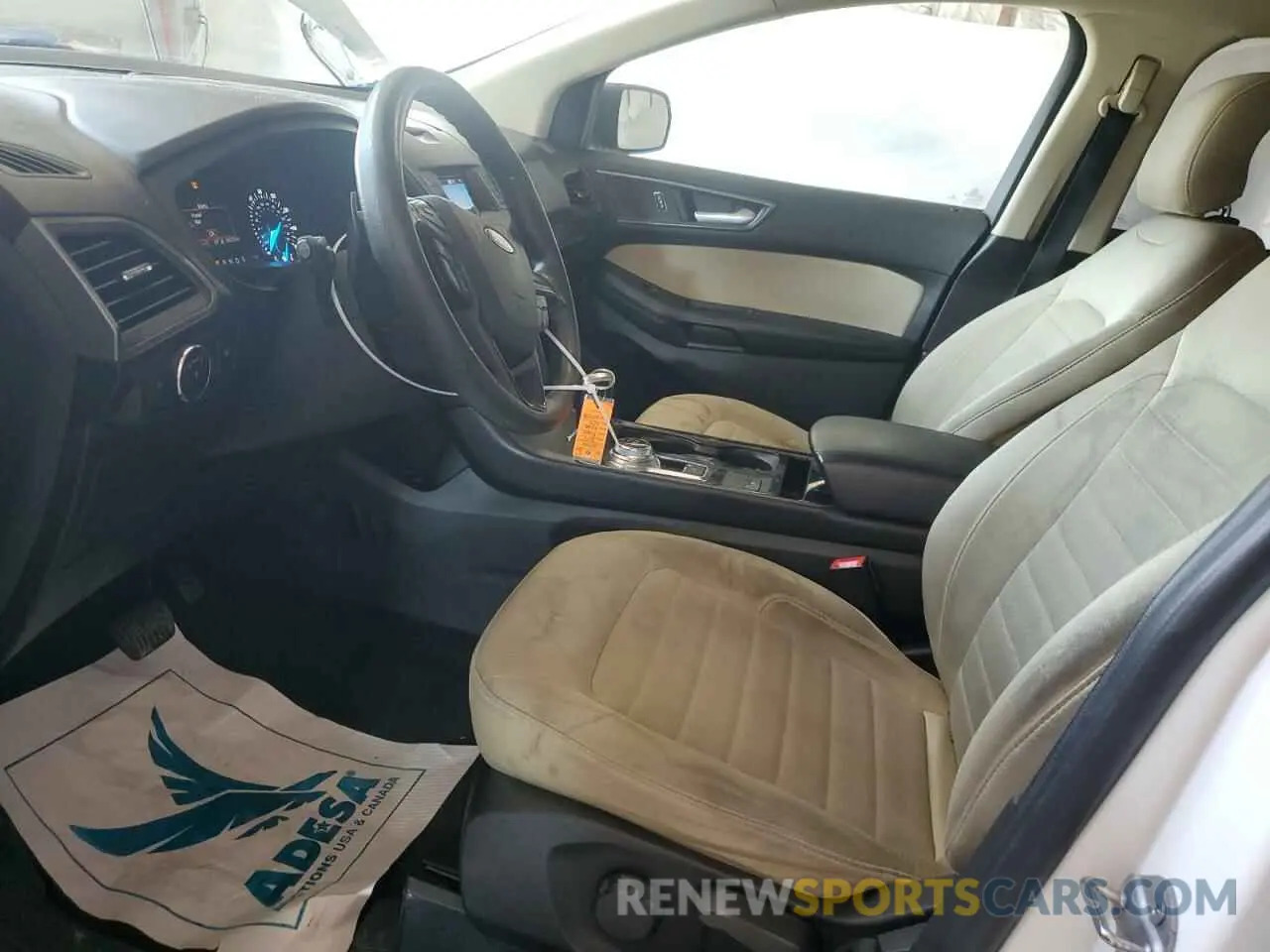 7 fotografías del automóvil dañado 2FMPK4G95KBC24009 FORD EDGE 2019