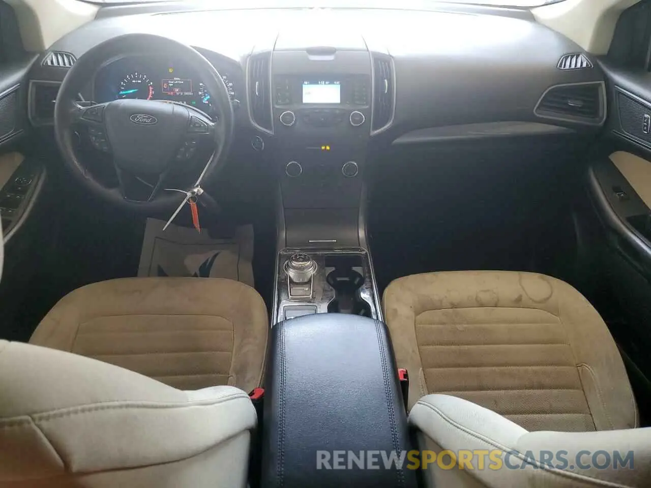 8 fotografías del automóvil dañado 2FMPK4G95KBC24009 FORD EDGE 2019