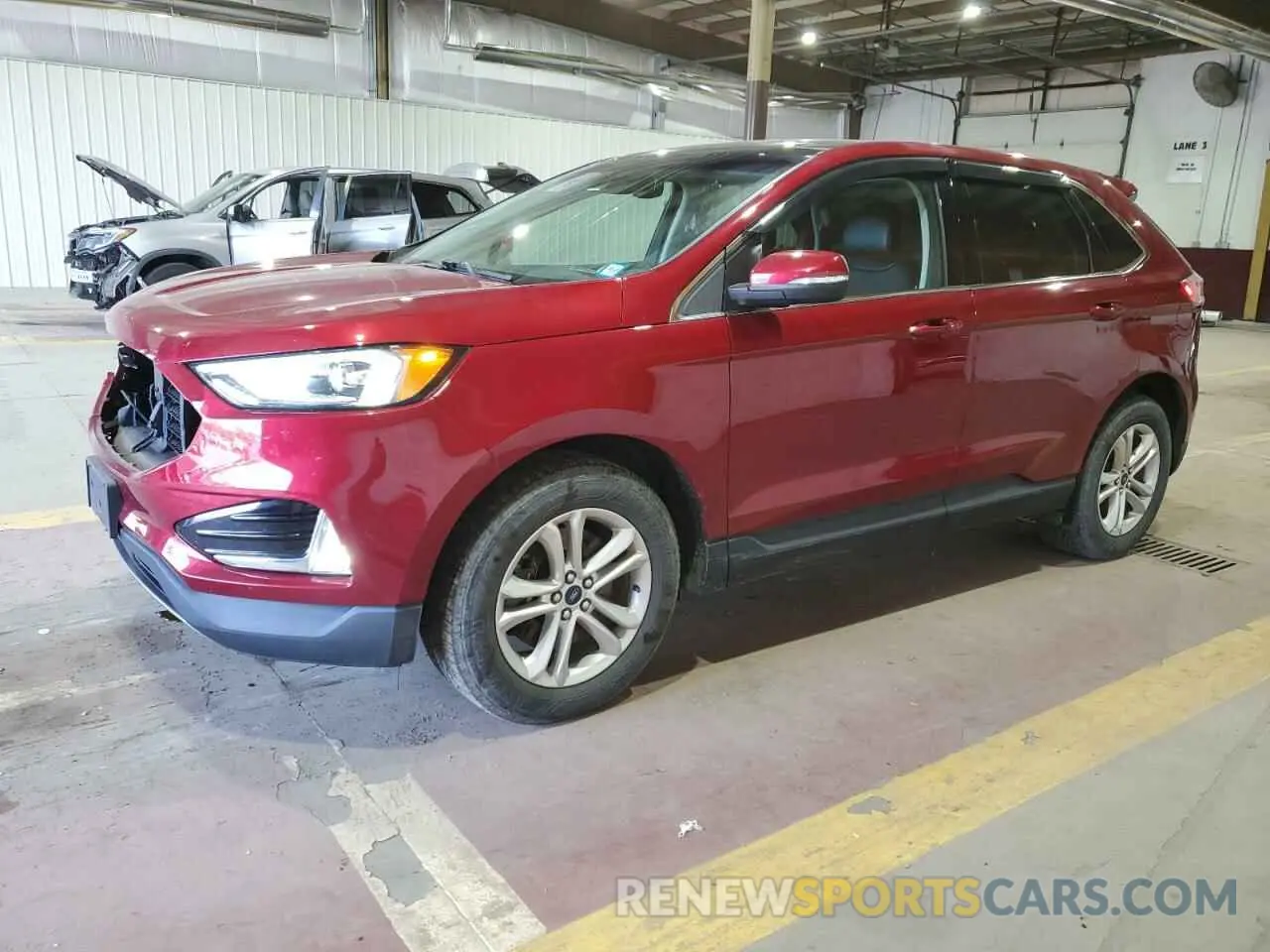 1 fotografías del automóvil dañado 2FMPK4J90KBB44576 FORD EDGE 2019