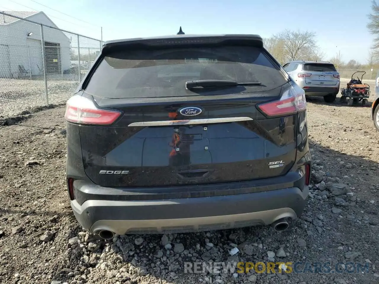 6 fotografías del automóvil dañado 2FMPK4J90KBB77478 FORD EDGE 2019