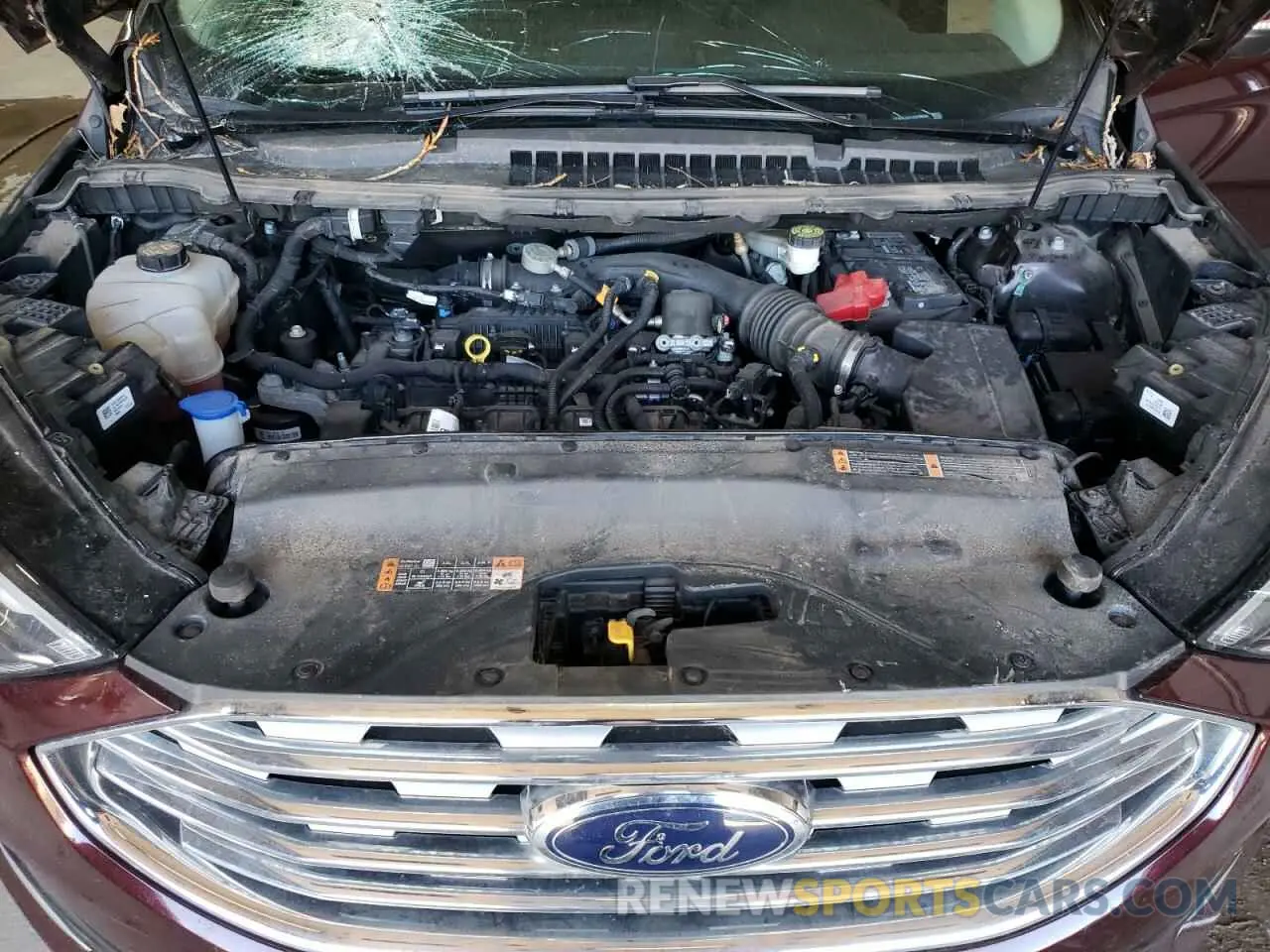 12 fotografías del automóvil dañado 2FMPK4J91KBC06048 FORD EDGE 2019