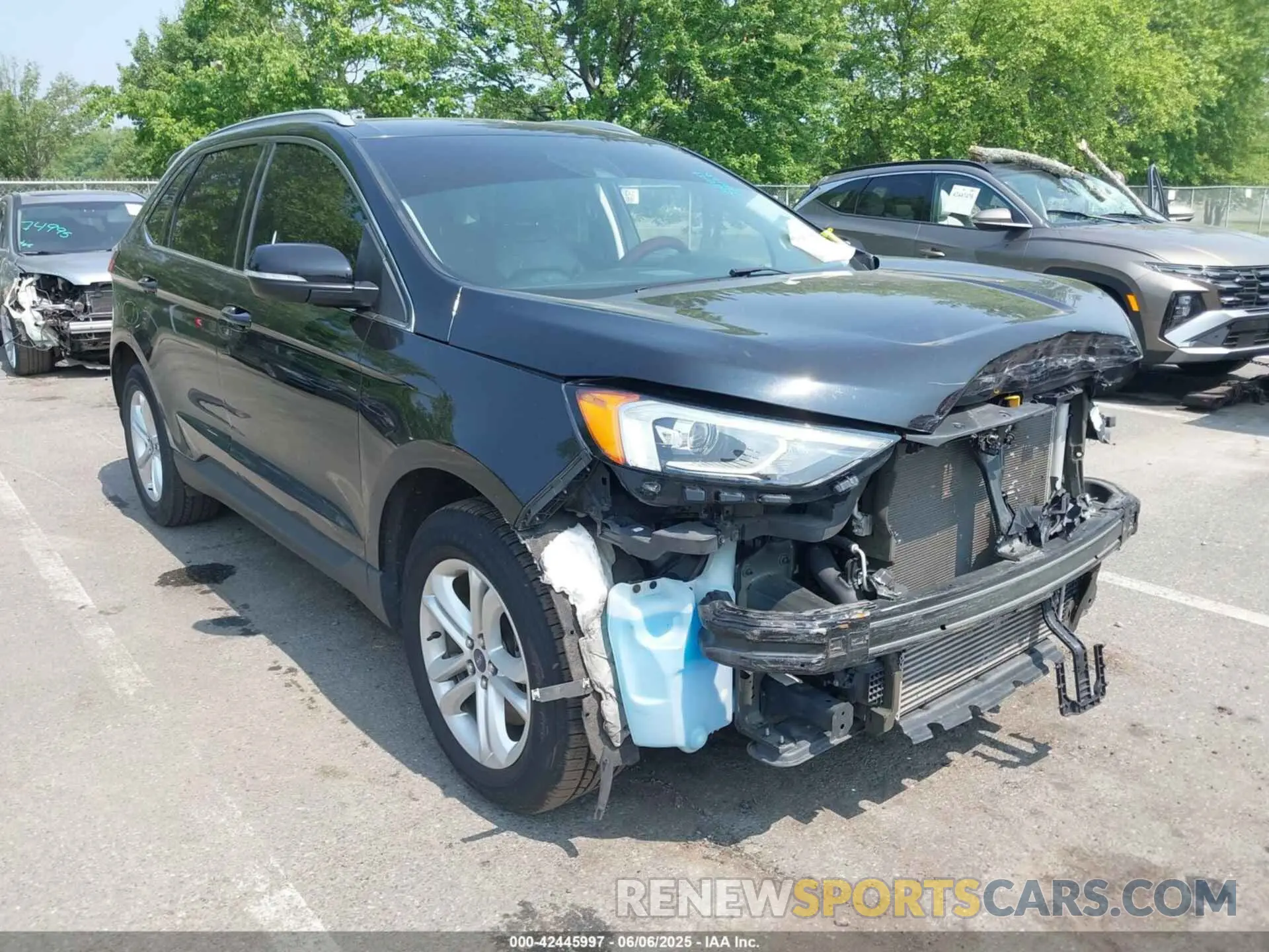 1 fotografías del automóvil dañado 2FMPK4J91KBC31547 FORD EDGE 2019