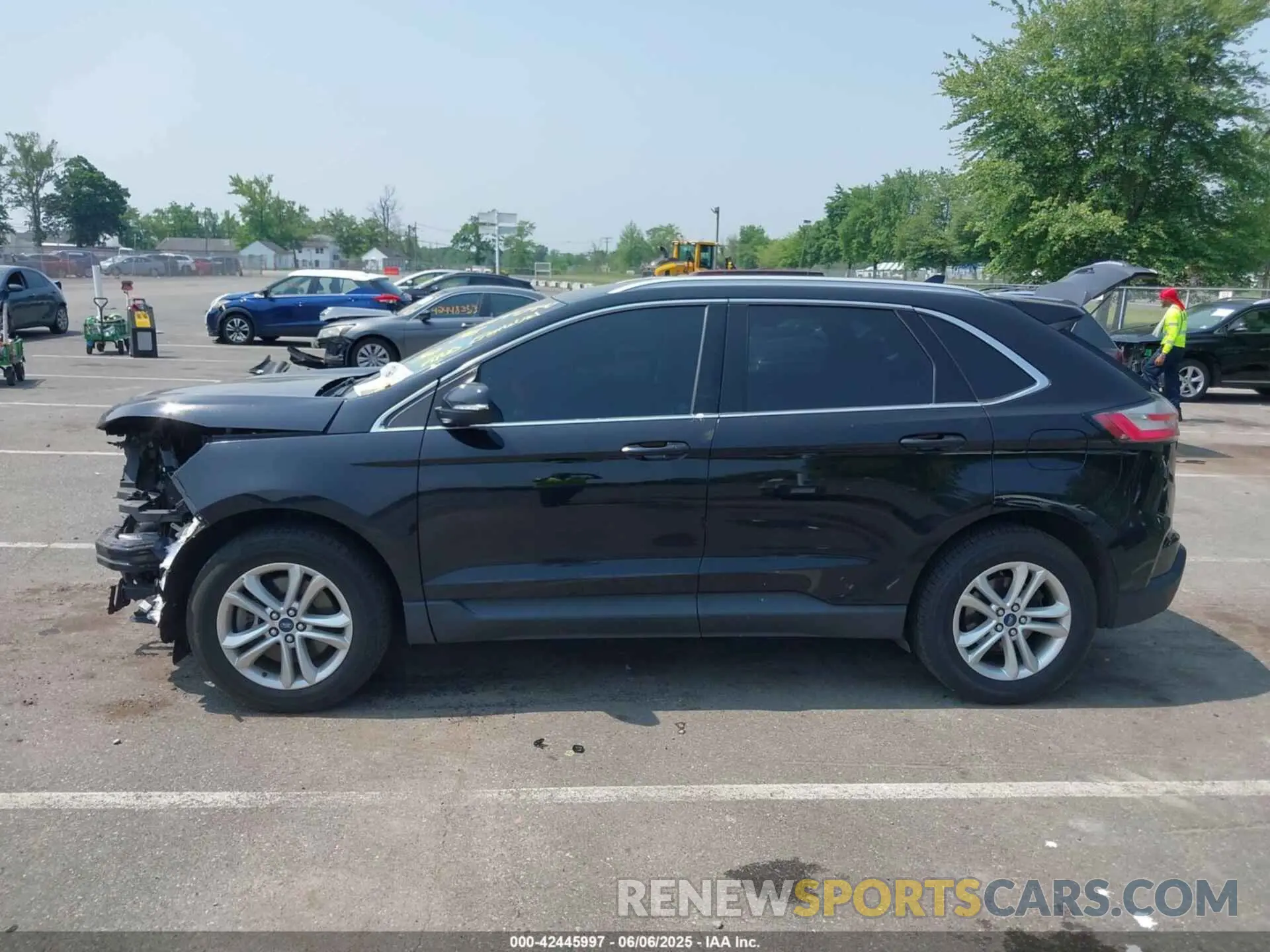14 fotografías del automóvil dañado 2FMPK4J91KBC31547 FORD EDGE 2019