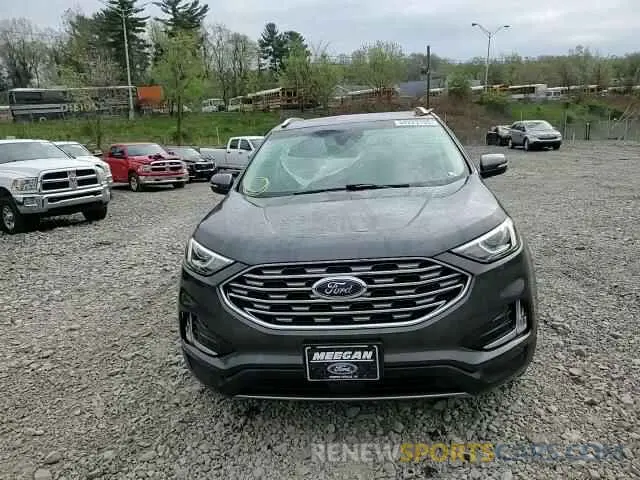 14 fotografías del automóvil dañado 2FMPK4J92KBB48371 FORD EDGE 2019
