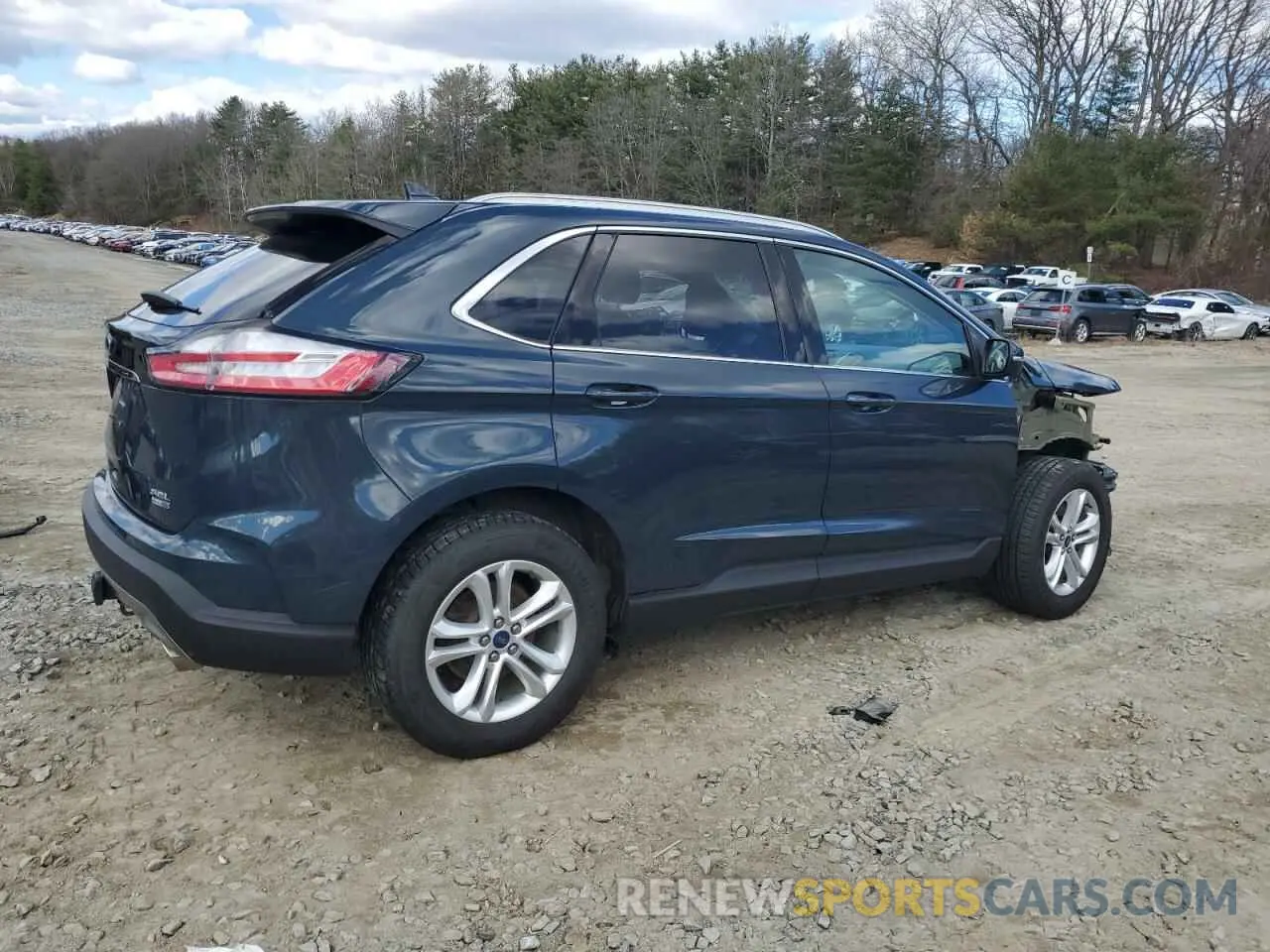 3 fotografías del automóvil dañado 2FMPK4J92KBC55825 FORD EDGE 2019