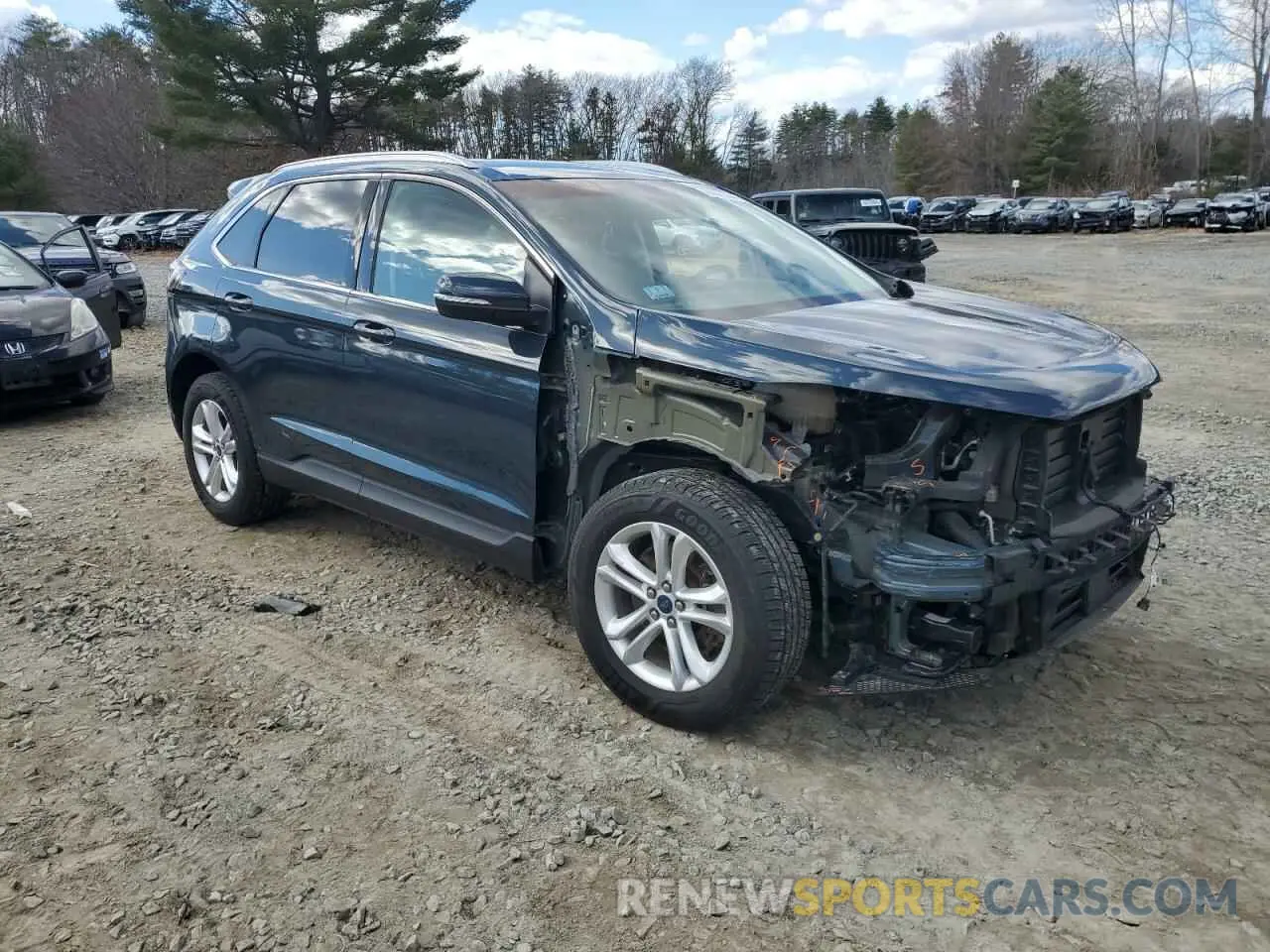 4 fotografías del automóvil dañado 2FMPK4J92KBC55825 FORD EDGE 2019