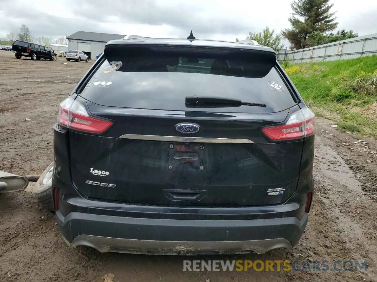 6 fotografías del automóvil dañado 2FMPK4J93KBB15606 FORD EDGE 2019