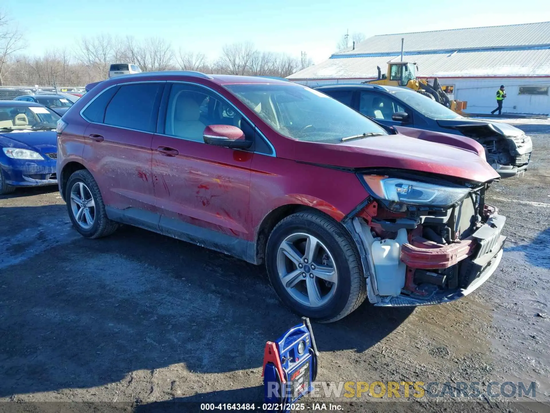1 fotografías del automóvil dañado 2FMPK4J93KBB48220 FORD EDGE 2019