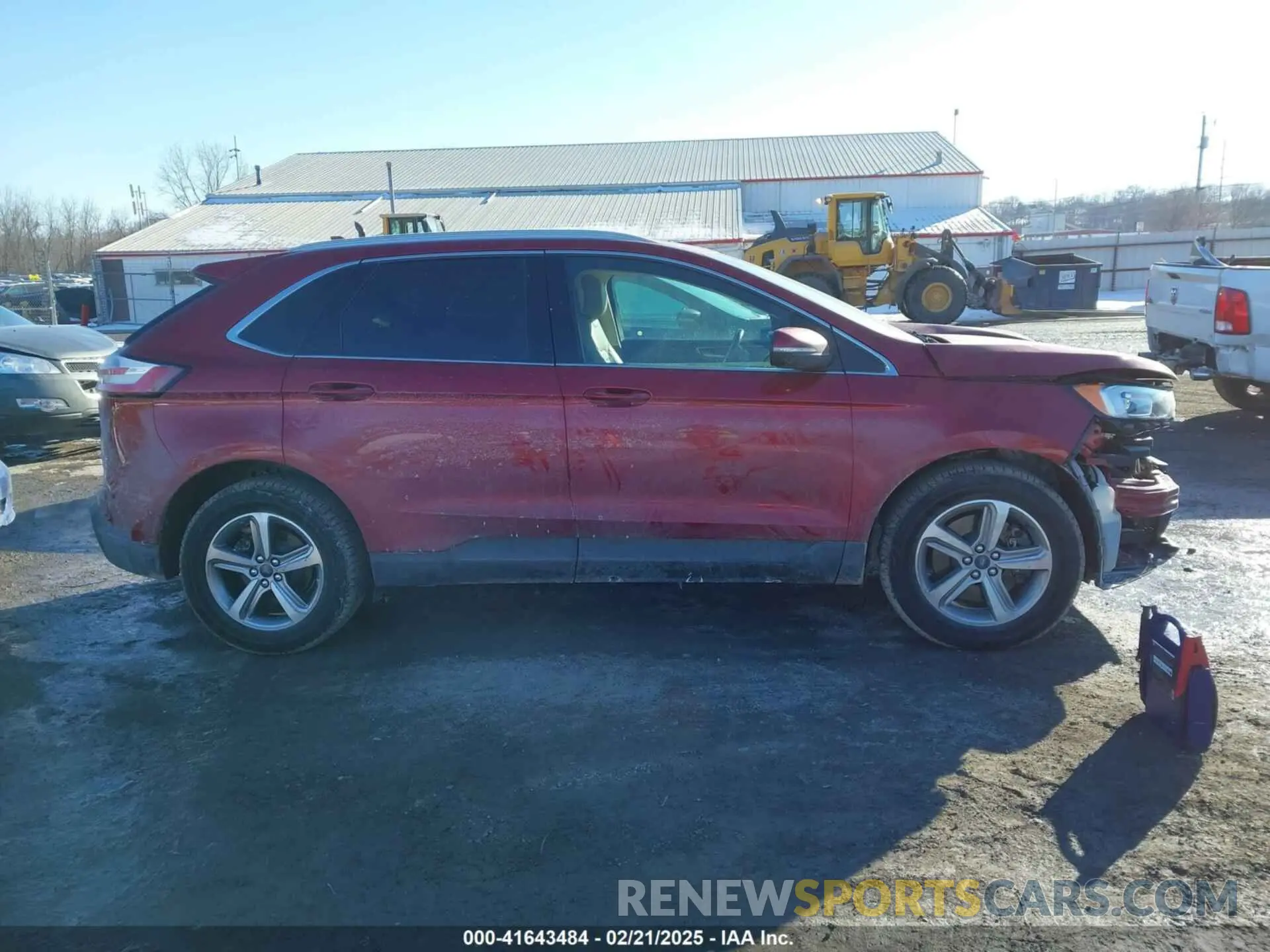 14 fotografías del automóvil dañado 2FMPK4J93KBB48220 FORD EDGE 2019
