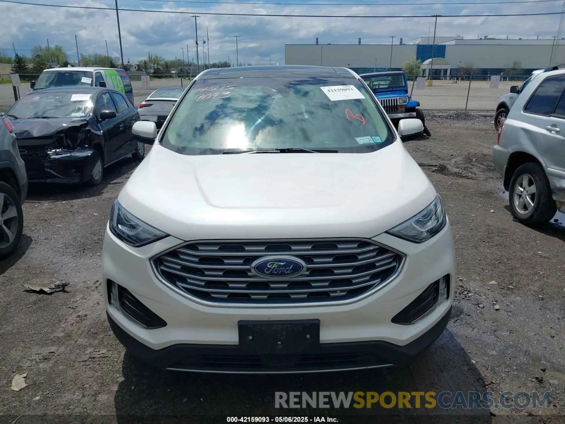 12 fotografías del automóvil dañado 2FMPK4J93KBB78771 FORD EDGE 2019
