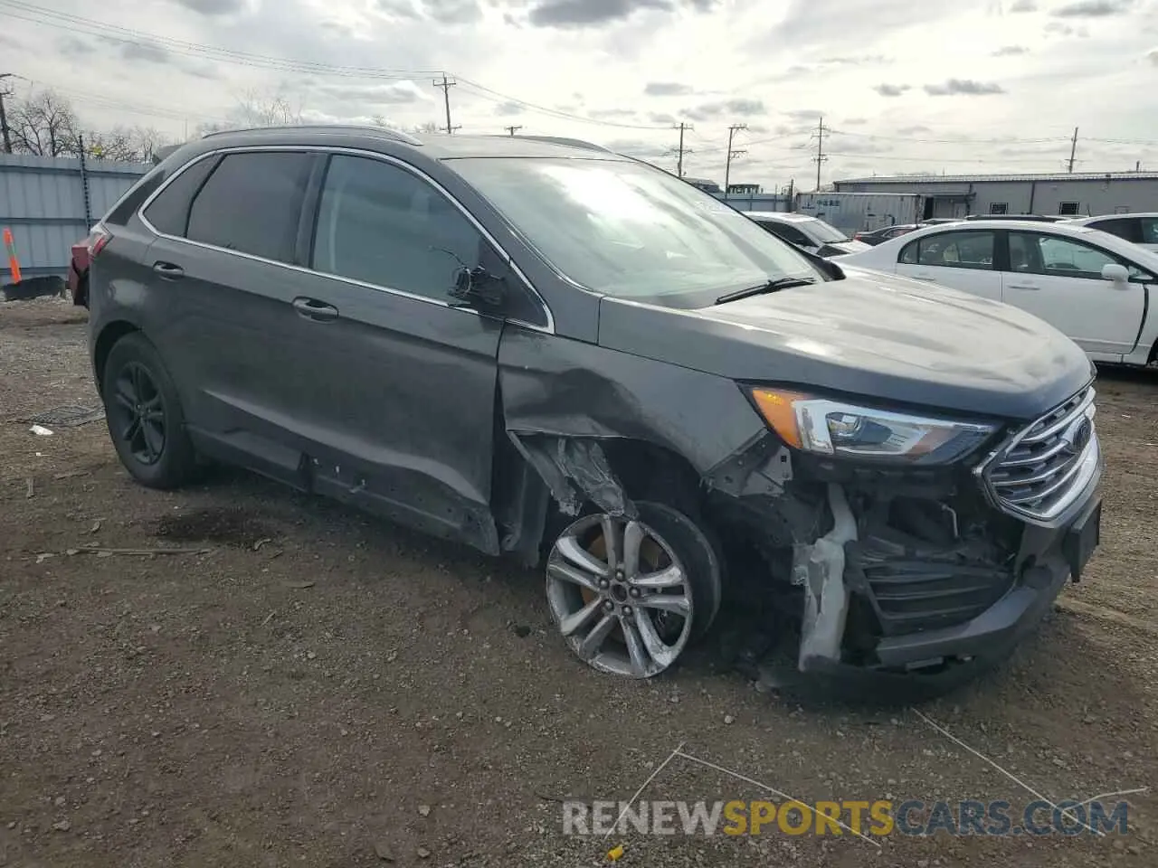 4 fotografías del automóvil dañado 2FMPK4J94KBB70789 FORD EDGE 2019