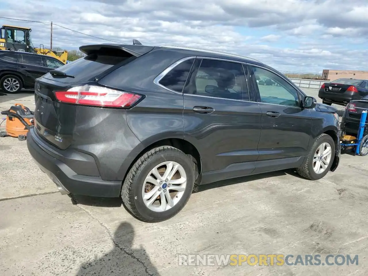 3 fotografías del automóvil dañado 2FMPK4J94KBC40808 FORD EDGE 2019