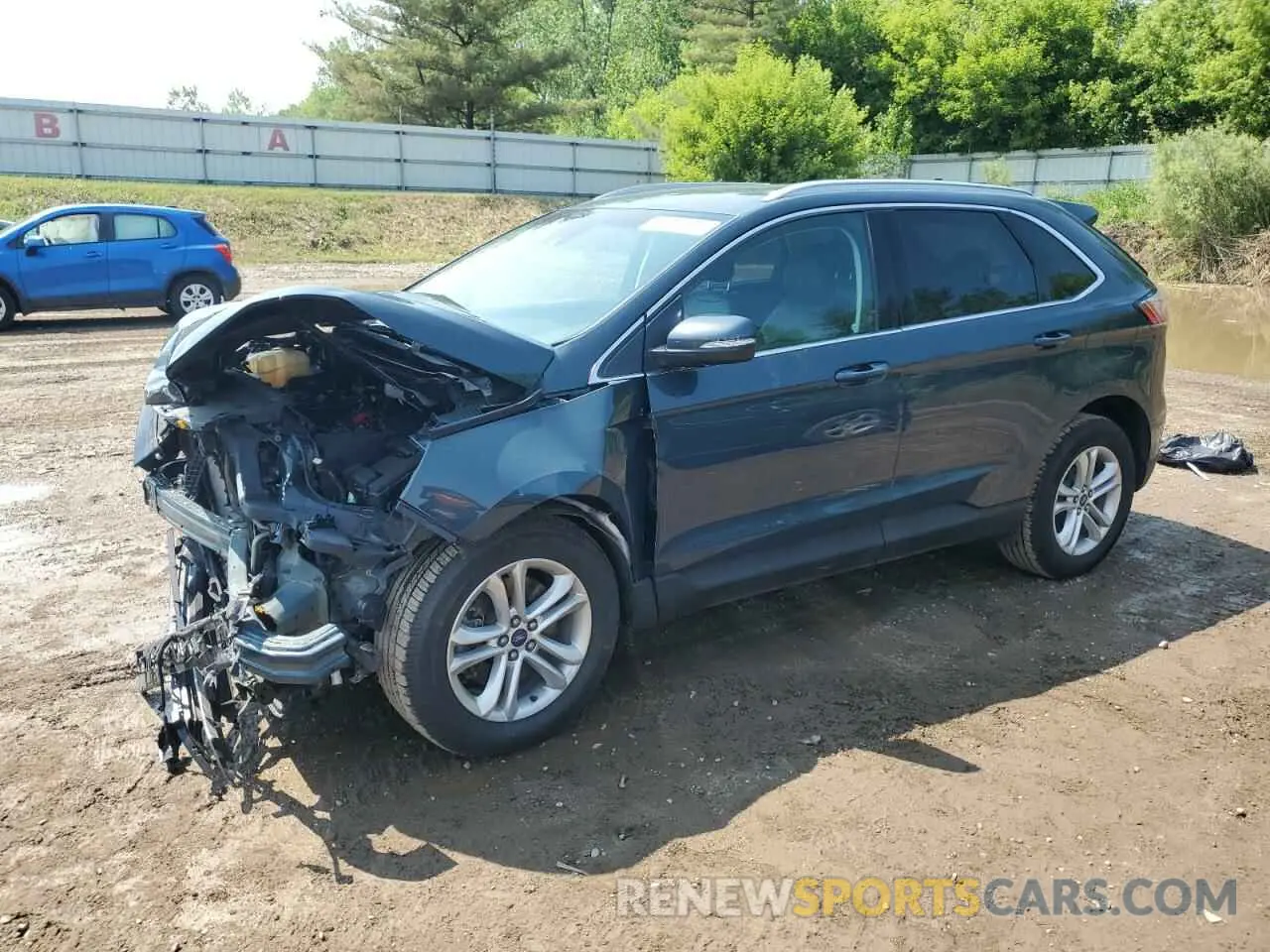 1 fotografías del automóvil dañado 2FMPK4J95KBB23500 FORD EDGE 2019