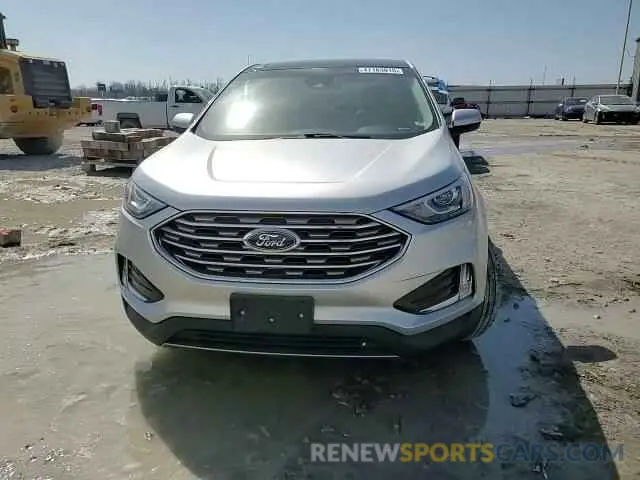 10 fotografías del automóvil dañado 2FMPK4J95KBB61390 FORD EDGE 2019