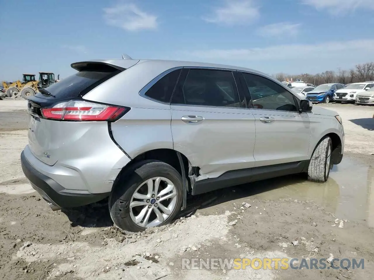 3 fotografías del automóvil dañado 2FMPK4J95KBB61390 FORD EDGE 2019