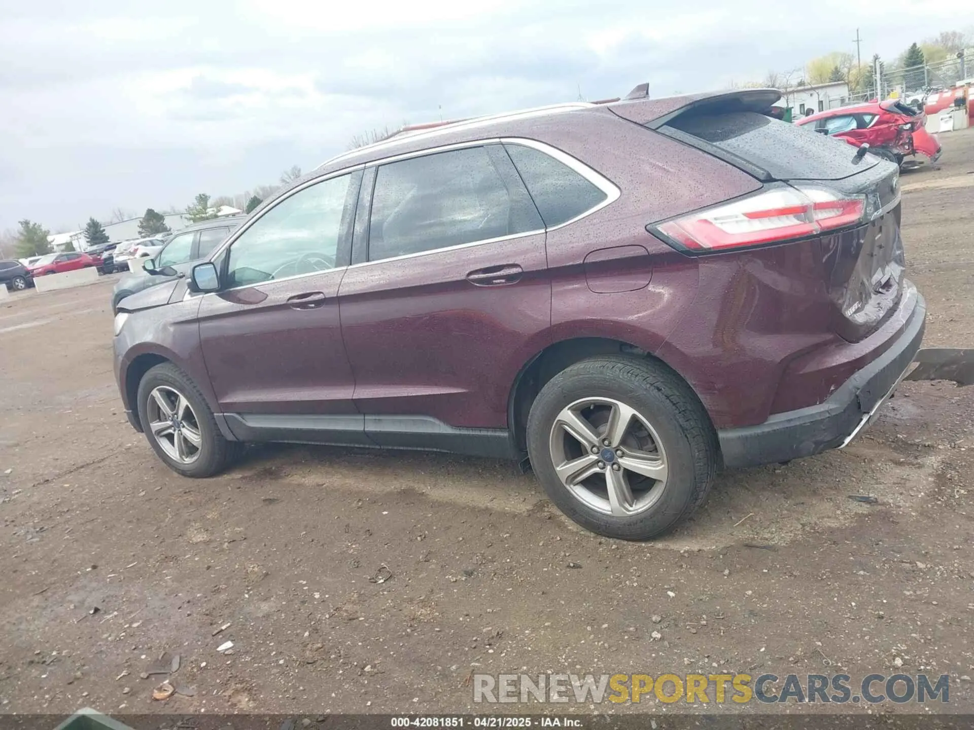 14 fotografías del automóvil dañado 2FMPK4J95KBC26108 FORD EDGE 2019