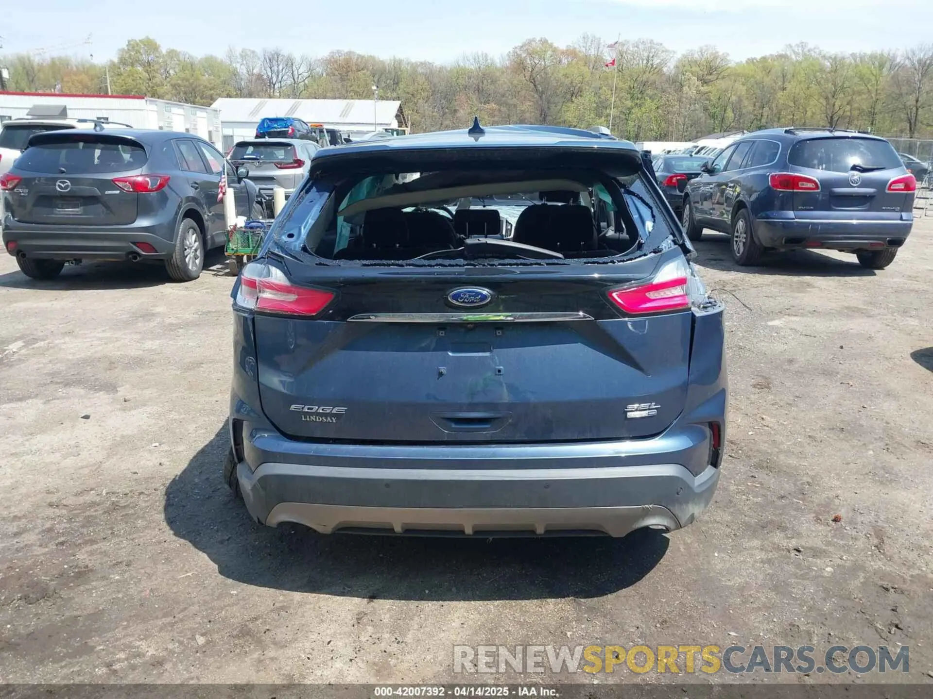 15 fotografías del automóvil dañado 2FMPK4J96KBB84659 FORD EDGE 2019