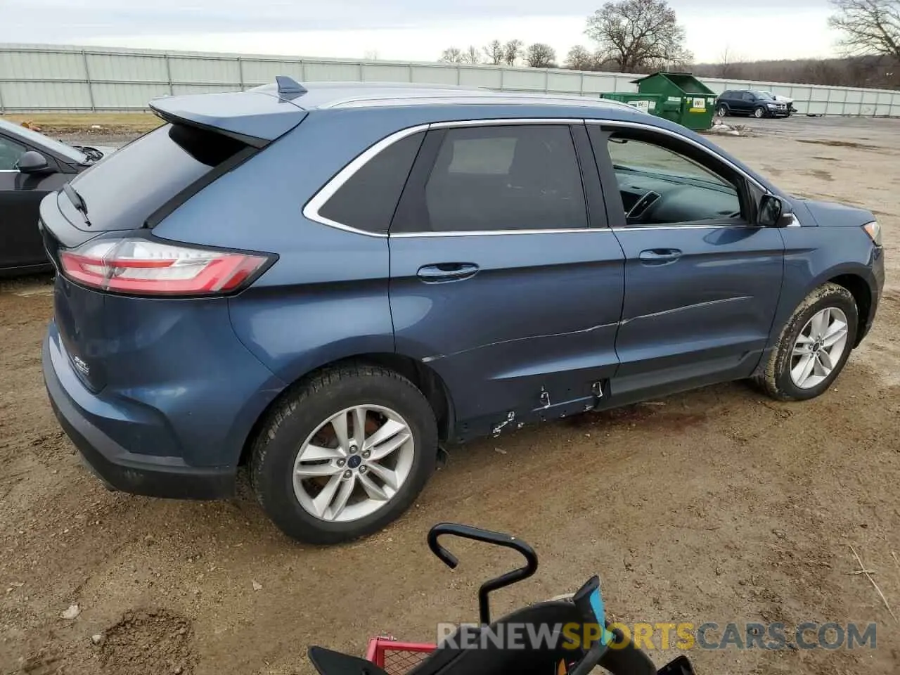 3 fotografías del automóvil dañado 2FMPK4J96KBC18504 FORD EDGE 2019