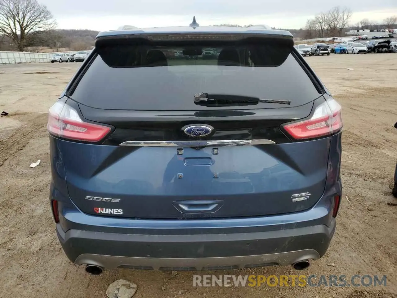 6 fotografías del automóvil dañado 2FMPK4J96KBC18504 FORD EDGE 2019