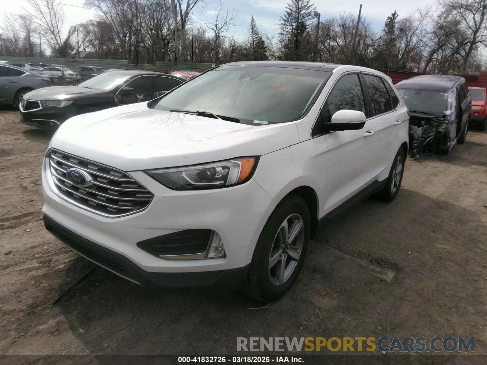 2 fotografías del automóvil dañado 2FMPK4J96KBC26540 FORD EDGE 2019