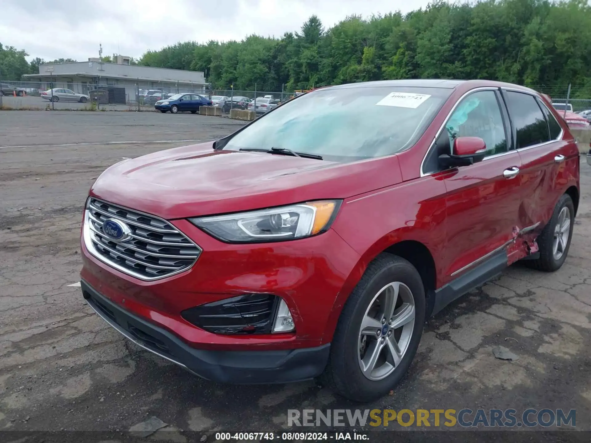 2 fotografías del automóvil dañado 2FMPK4J96KBC33519 FORD EDGE 2019