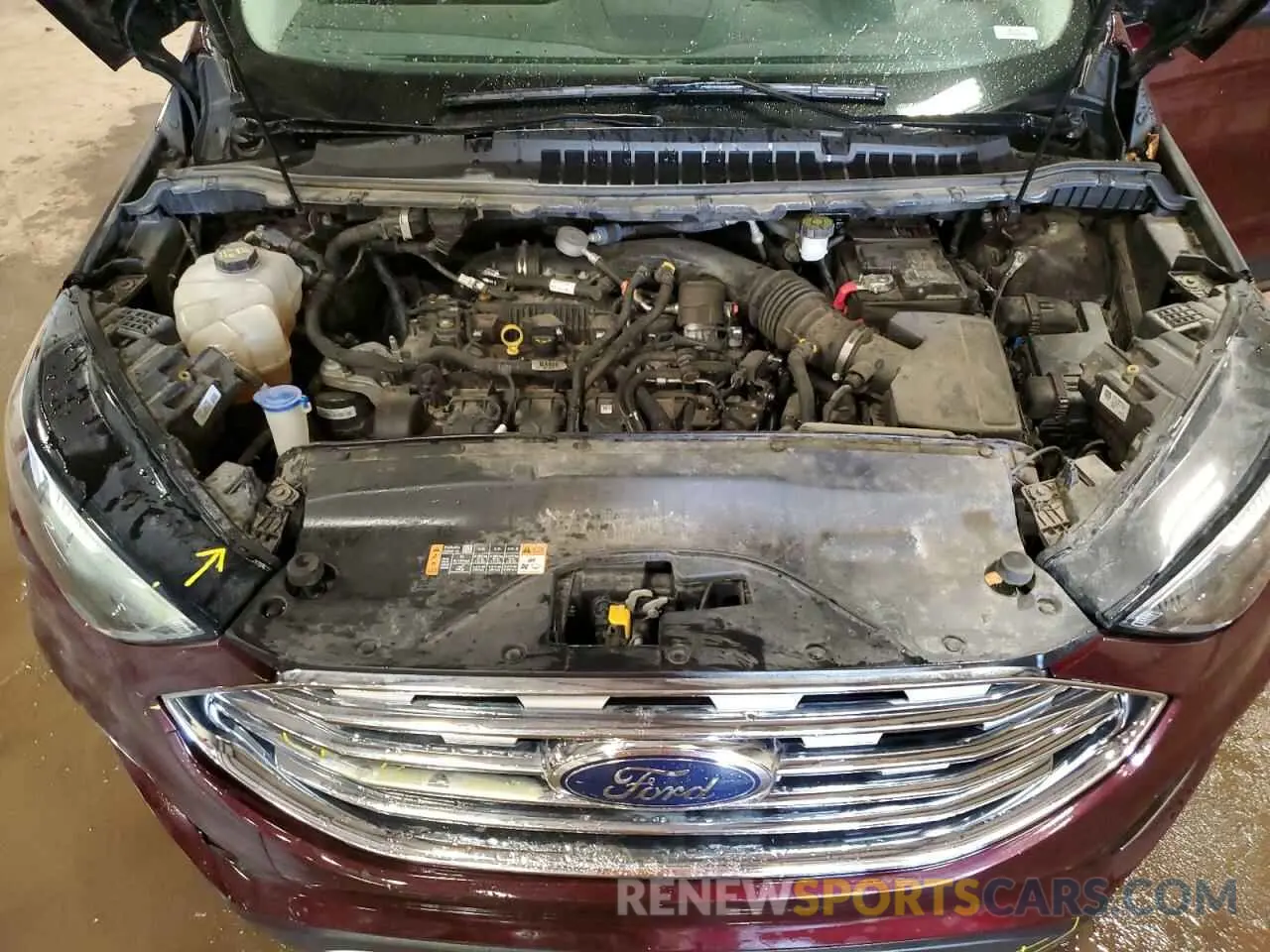 12 fotografías del automóvil dañado 2FMPK4J96KBC61370 FORD EDGE 2019