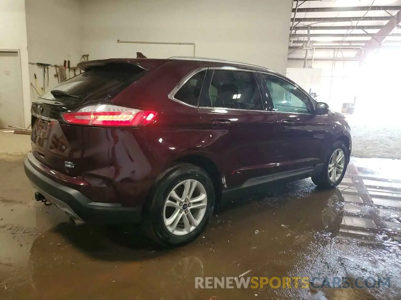 3 fotografías del automóvil dañado 2FMPK4J96KBC61370 FORD EDGE 2019
