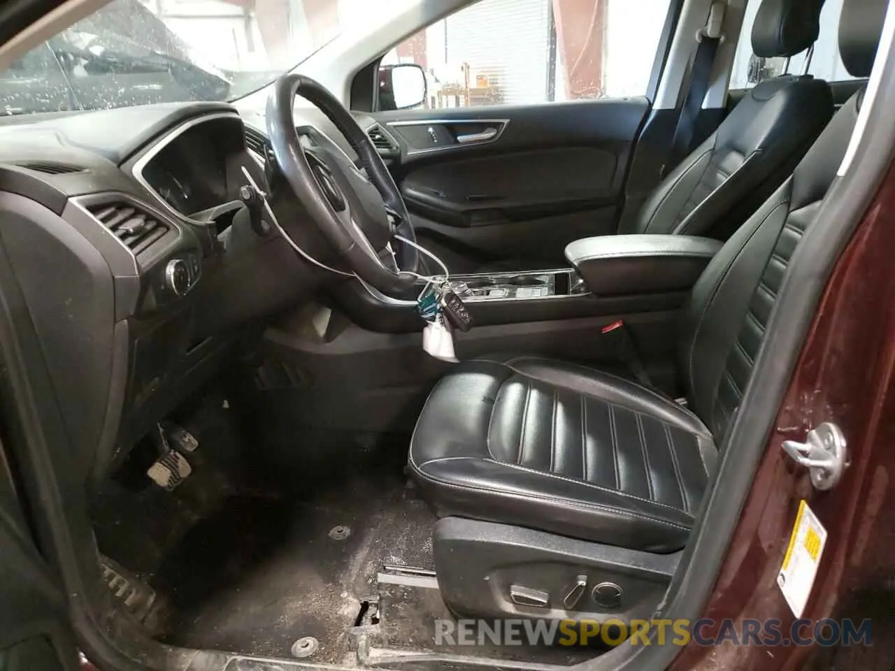 7 fotografías del automóvil dañado 2FMPK4J96KBC61370 FORD EDGE 2019