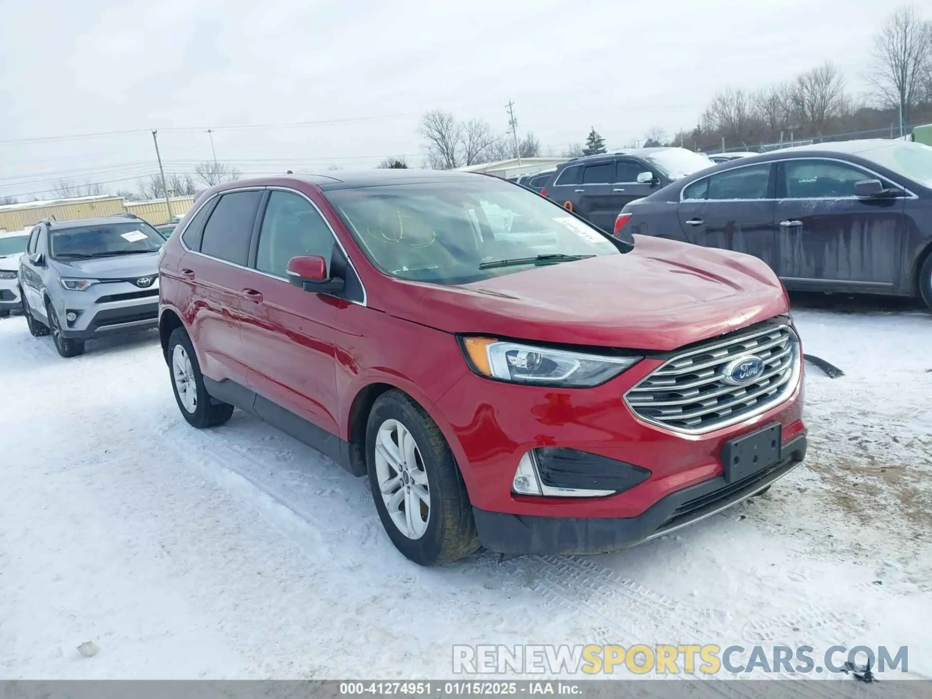 1 fotografías del automóvil dañado 2FMPK4J98KBB45572 FORD EDGE 2019