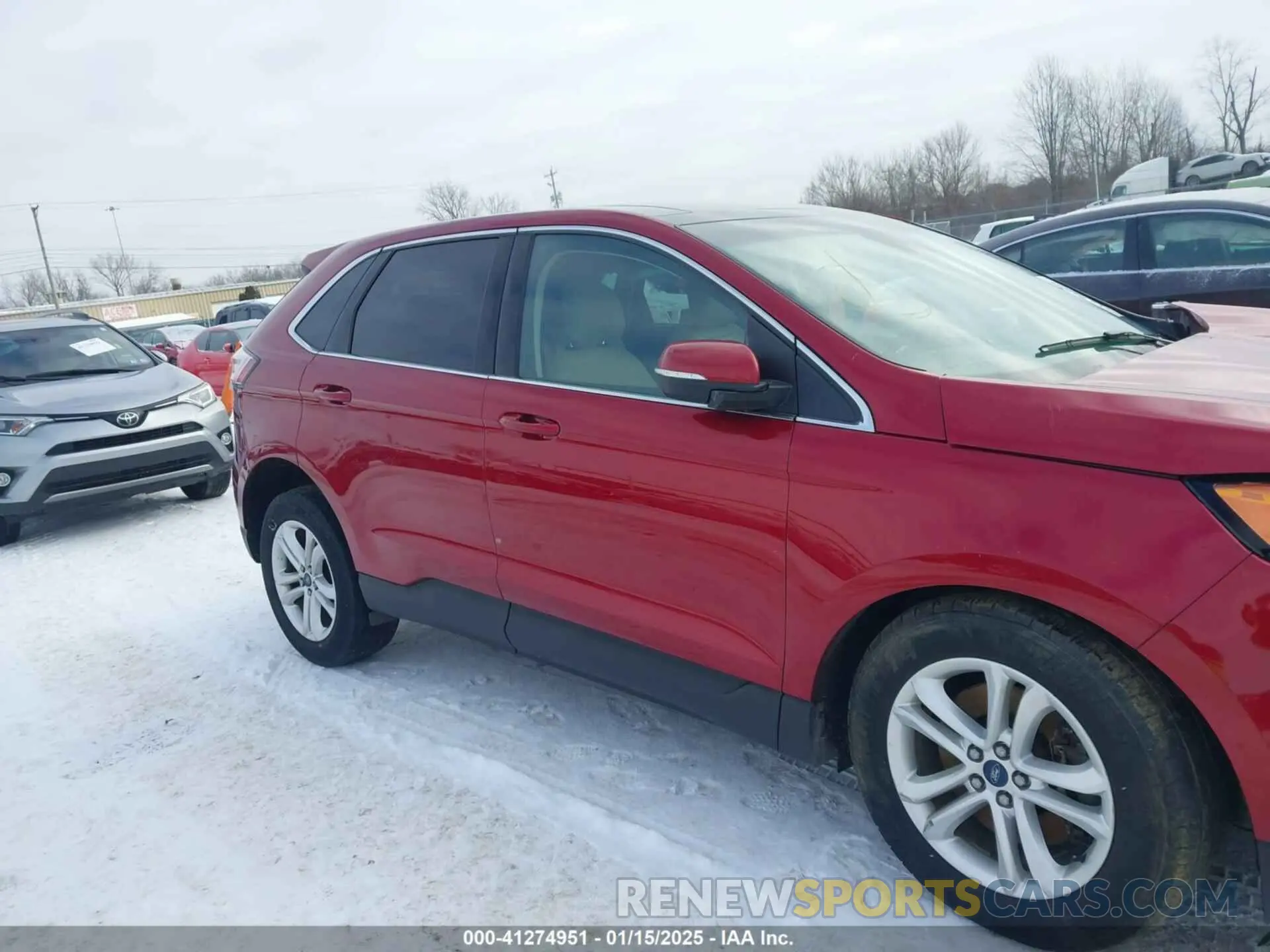 14 fotografías del automóvil dañado 2FMPK4J98KBB45572 FORD EDGE 2019