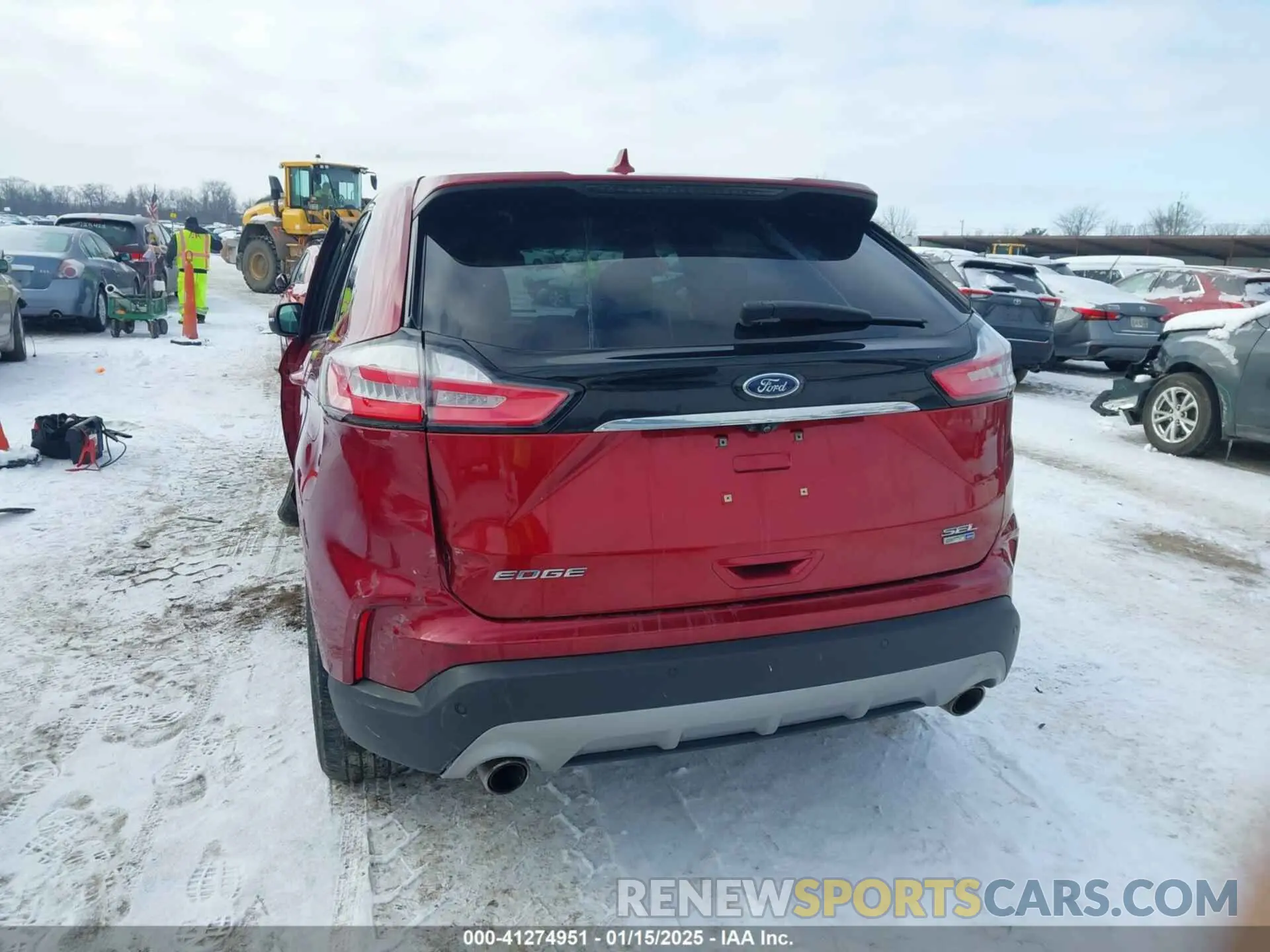 17 fotografías del automóvil dañado 2FMPK4J98KBB45572 FORD EDGE 2019