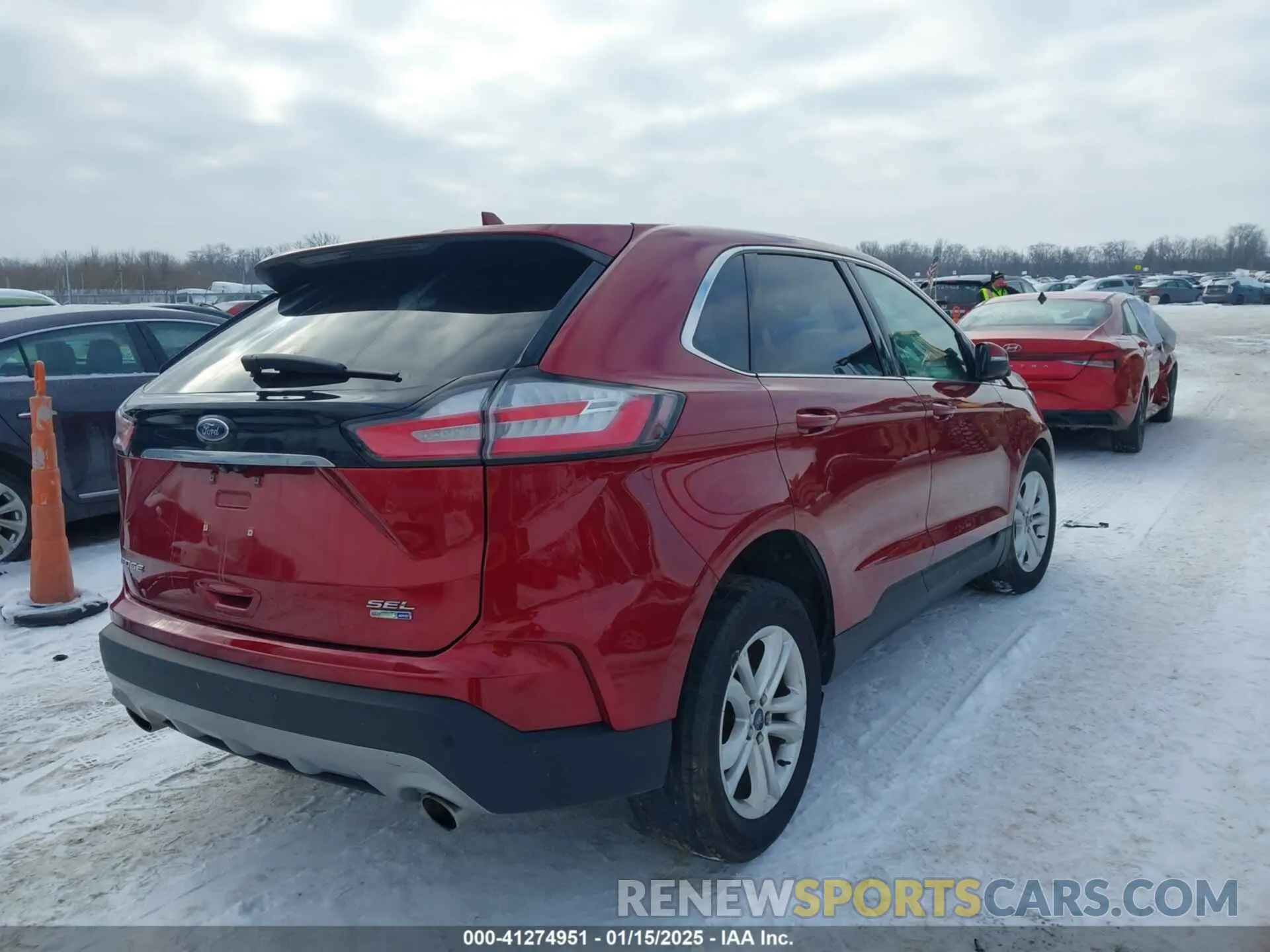 4 fotografías del automóvil dañado 2FMPK4J98KBB45572 FORD EDGE 2019