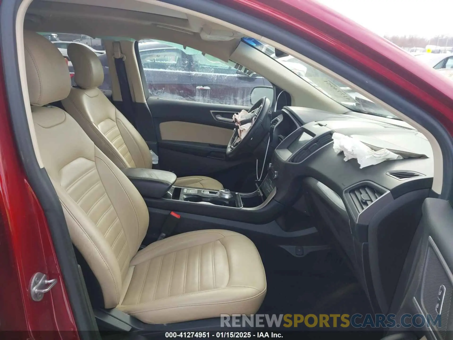 5 fotografías del automóvil dañado 2FMPK4J98KBB45572 FORD EDGE 2019