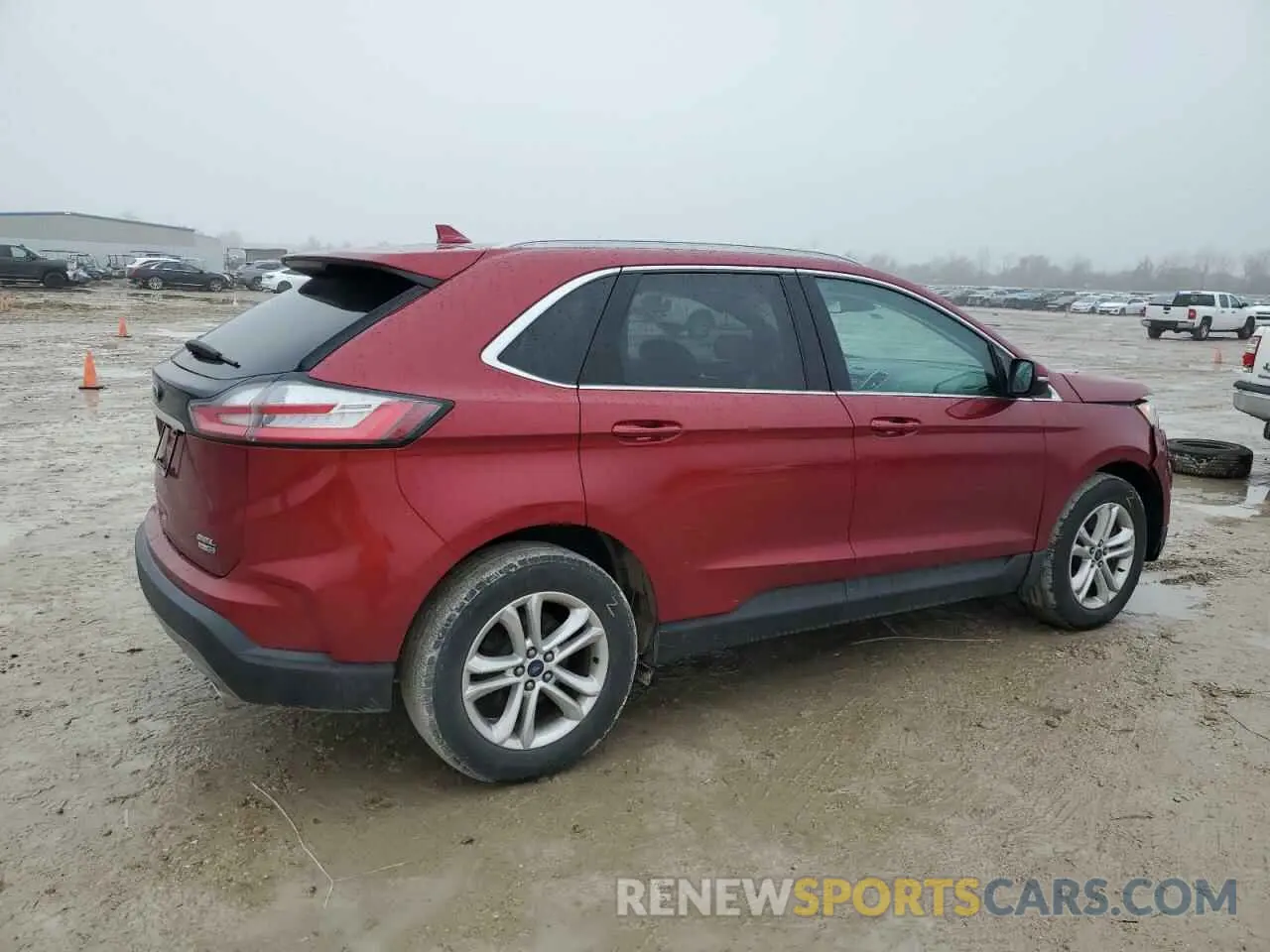 3 fotografías del automóvil dañado 2FMPK4J98KBC24675 FORD EDGE 2019
