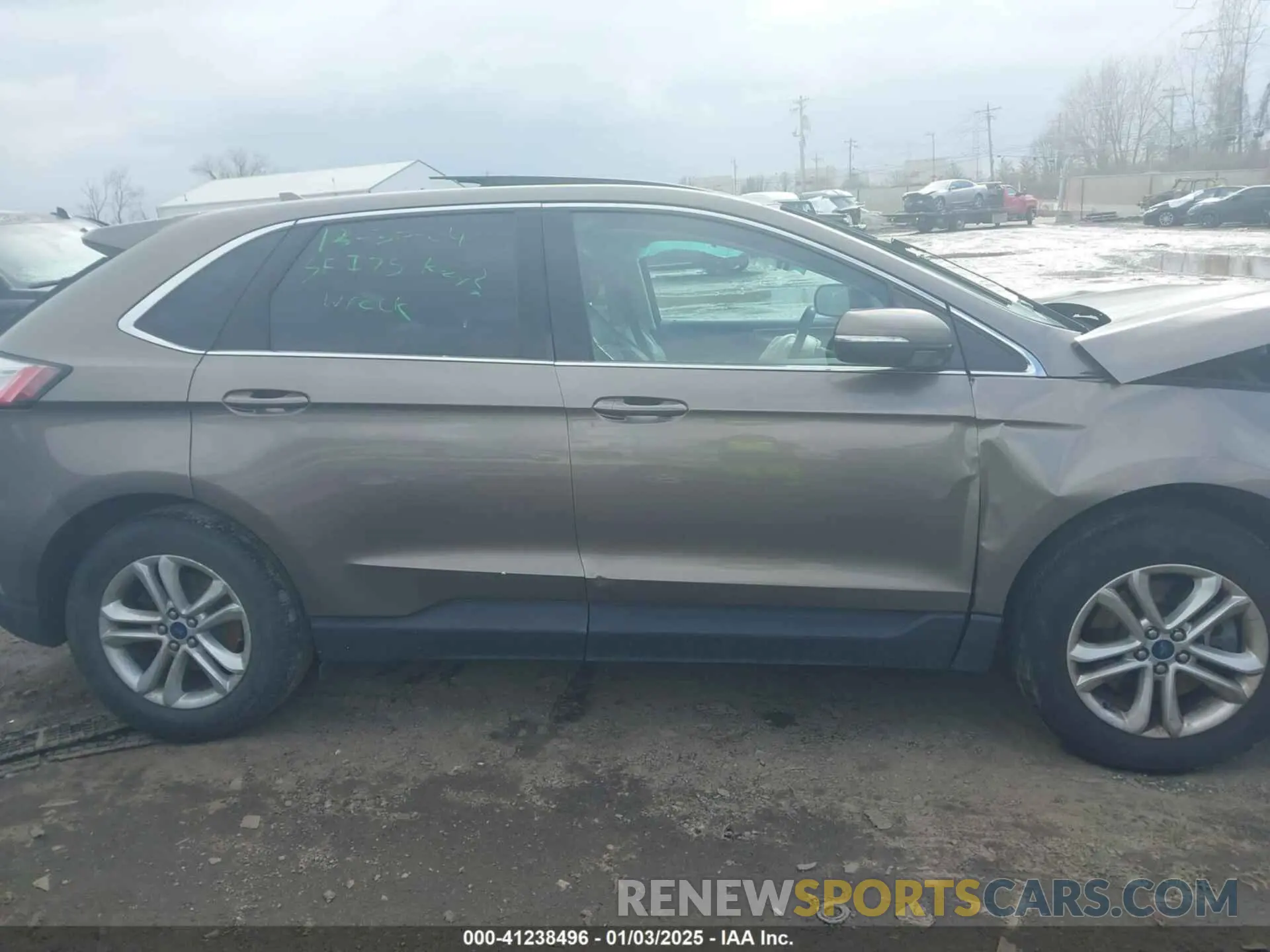 13 fotografías del automóvil dañado 2FMPK4J98KBC70314 FORD EDGE 2019
