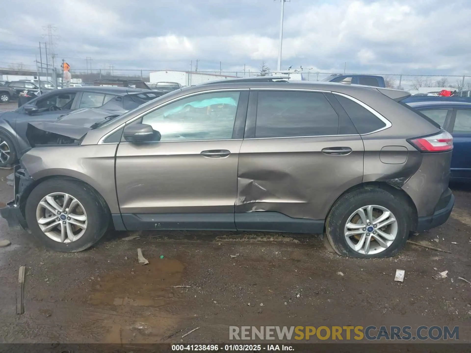 14 fotografías del automóvil dañado 2FMPK4J98KBC70314 FORD EDGE 2019