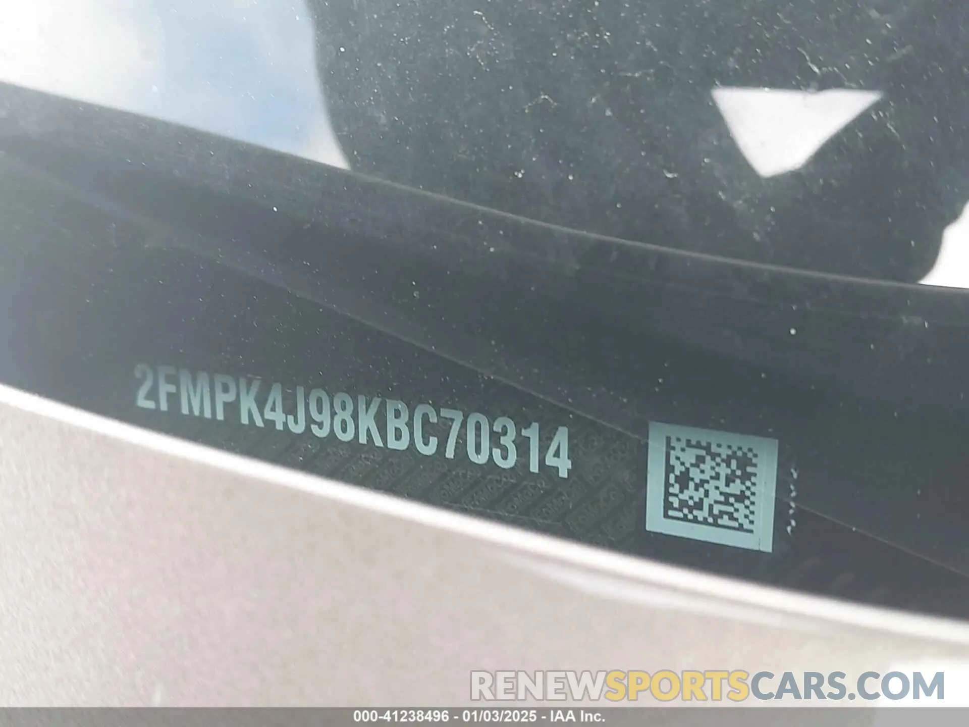 9 fotografías del automóvil dañado 2FMPK4J98KBC70314 FORD EDGE 2019