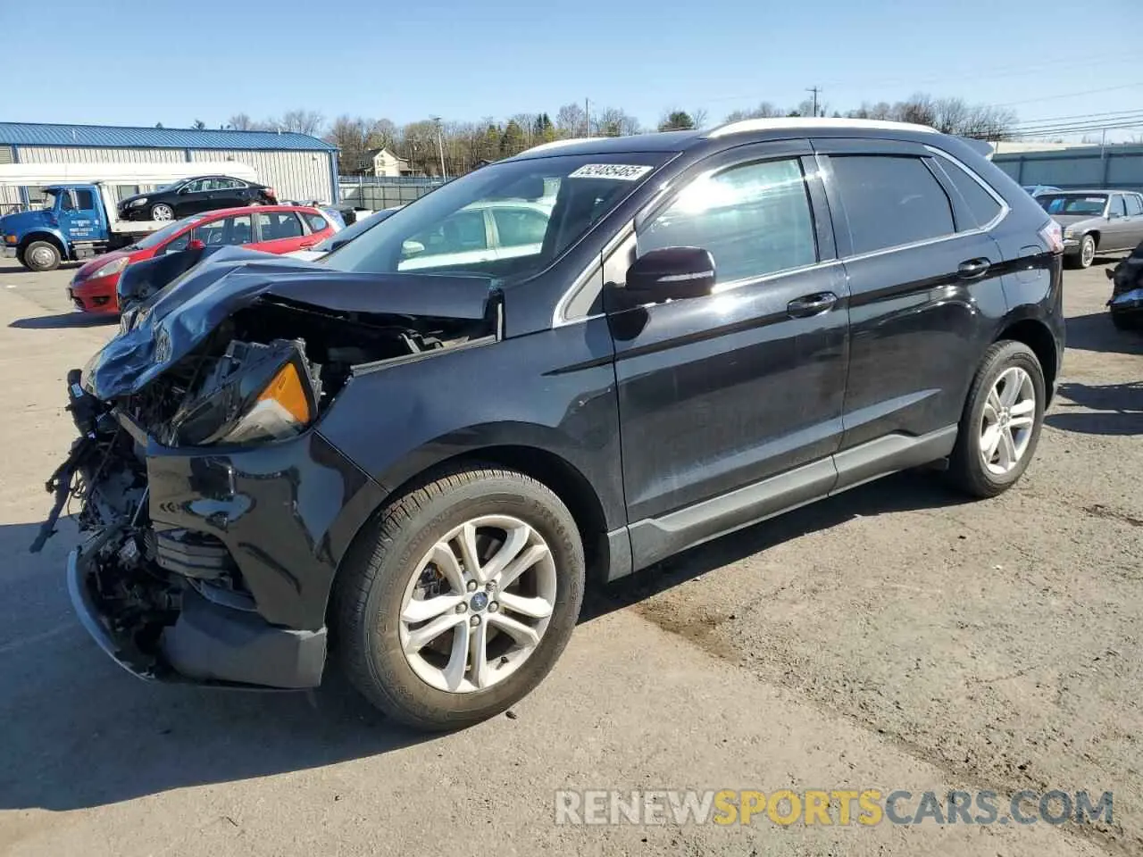 1 fotografías del automóvil dañado 2FMPK4J99KBB47590 FORD EDGE 2019