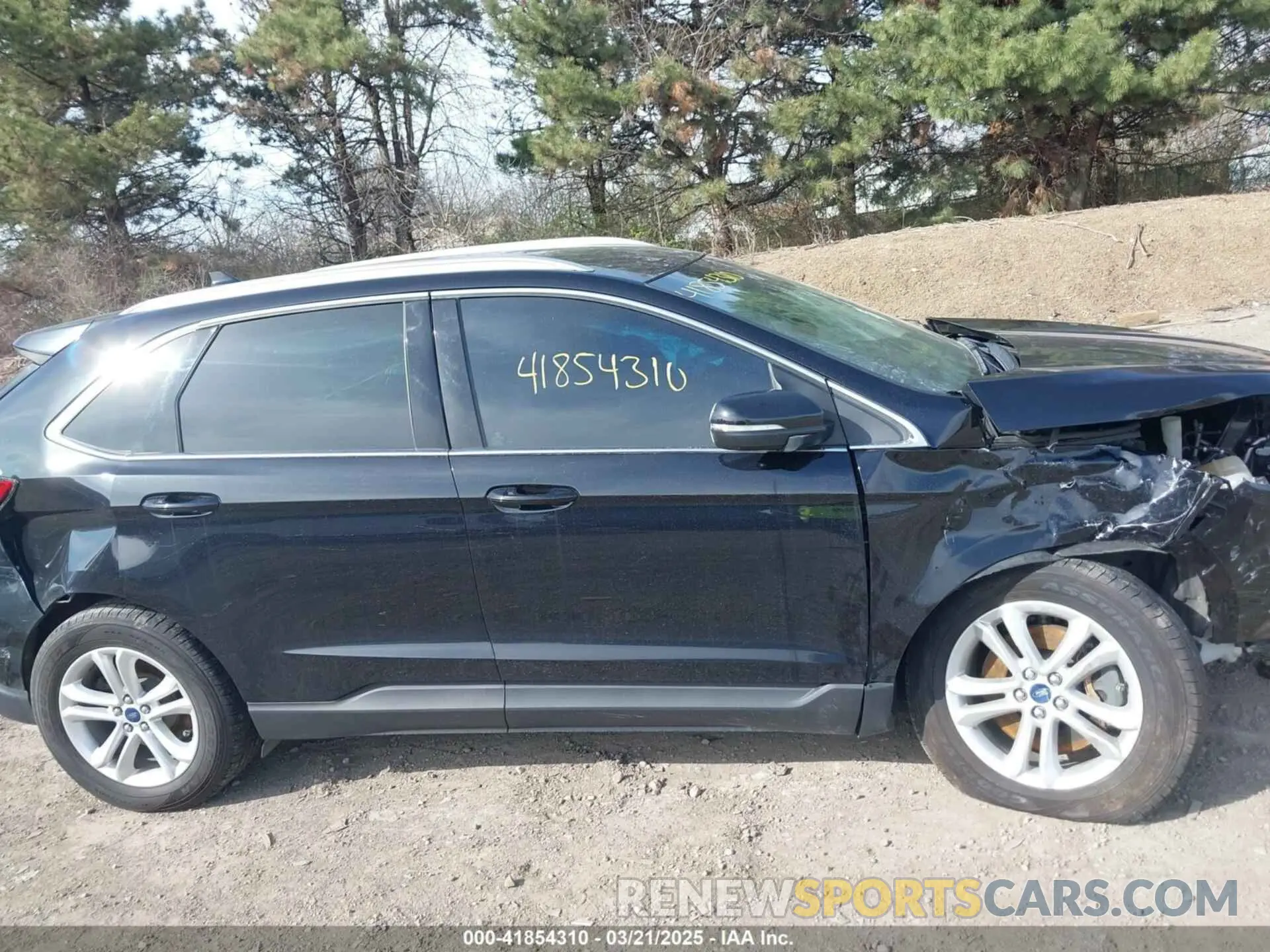 14 fotografías del automóvil dañado 2FMPK4J99KBC19405 FORD EDGE 2019
