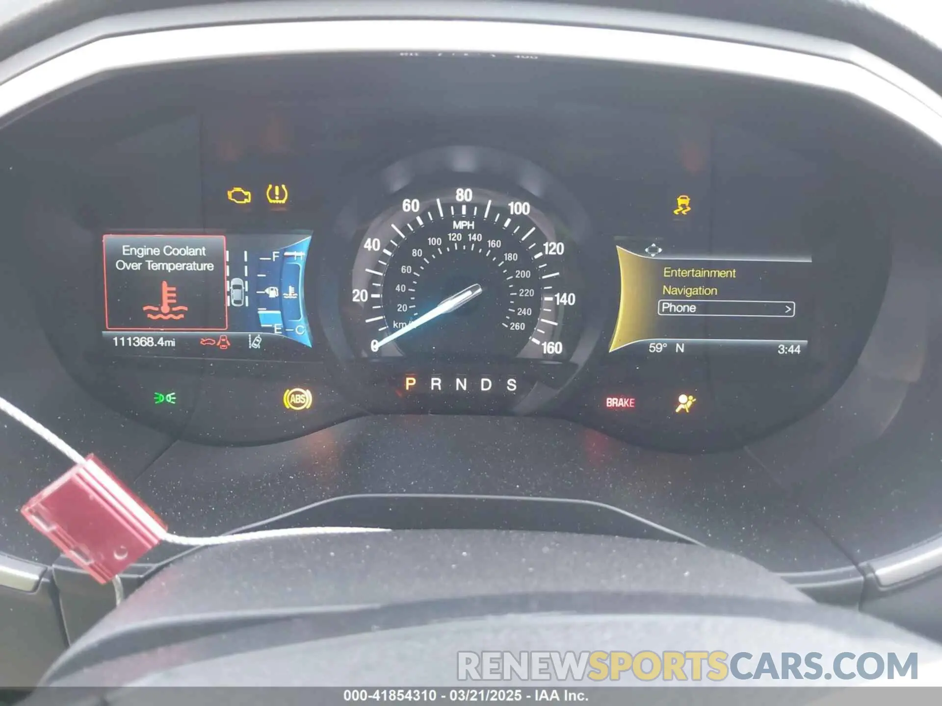 7 fotografías del automóvil dañado 2FMPK4J99KBC19405 FORD EDGE 2019