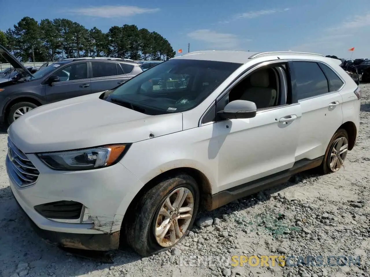1 fotografías del automóvil dañado 2FMPK4J99KBC60200 FORD EDGE 2019